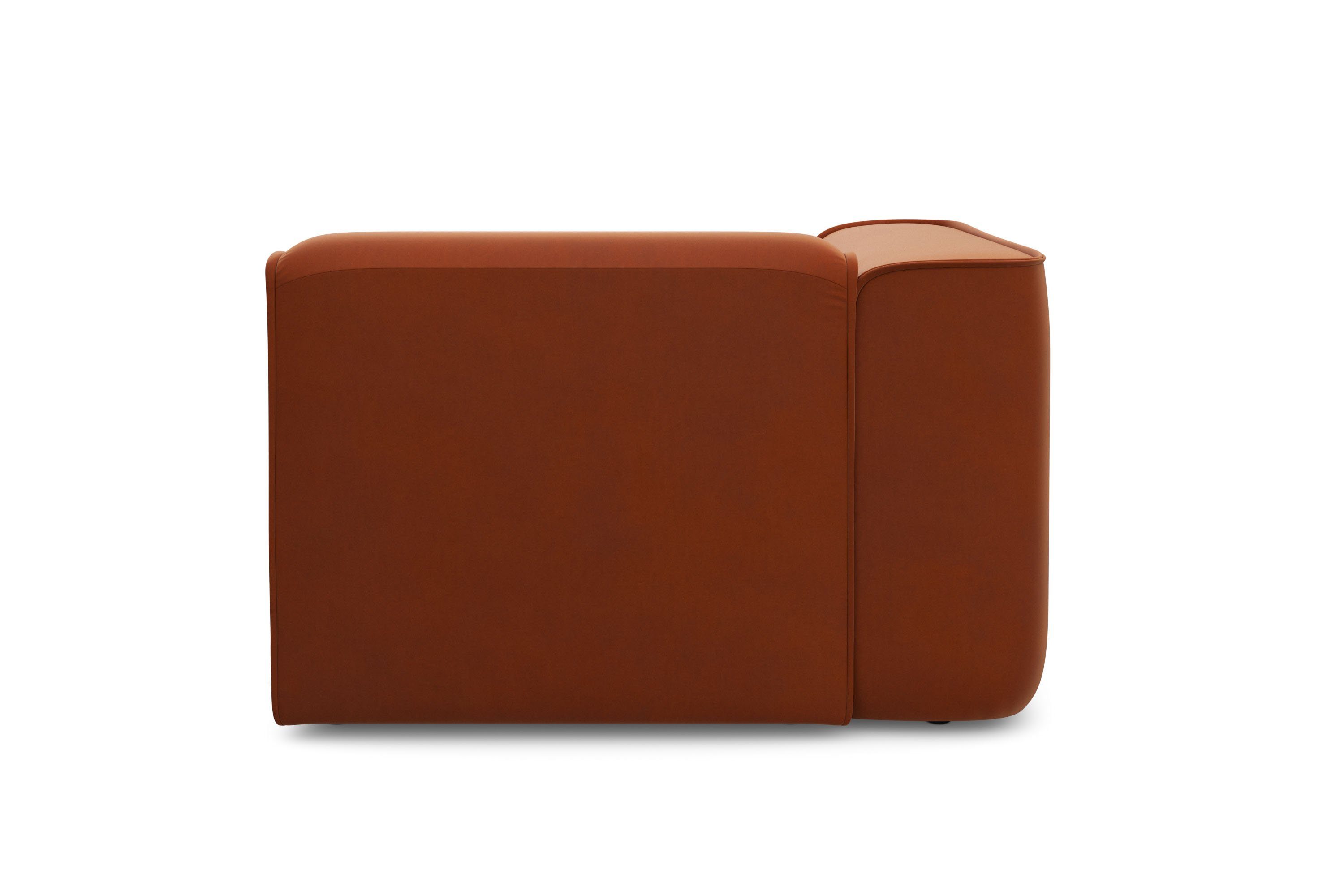 RAUM.ID Fauteuil Merid sofa-hoekelement, afmetingen B/D/H: 109/97/46 cm als module of apart te gebruiken, voor individuele samenstelling
