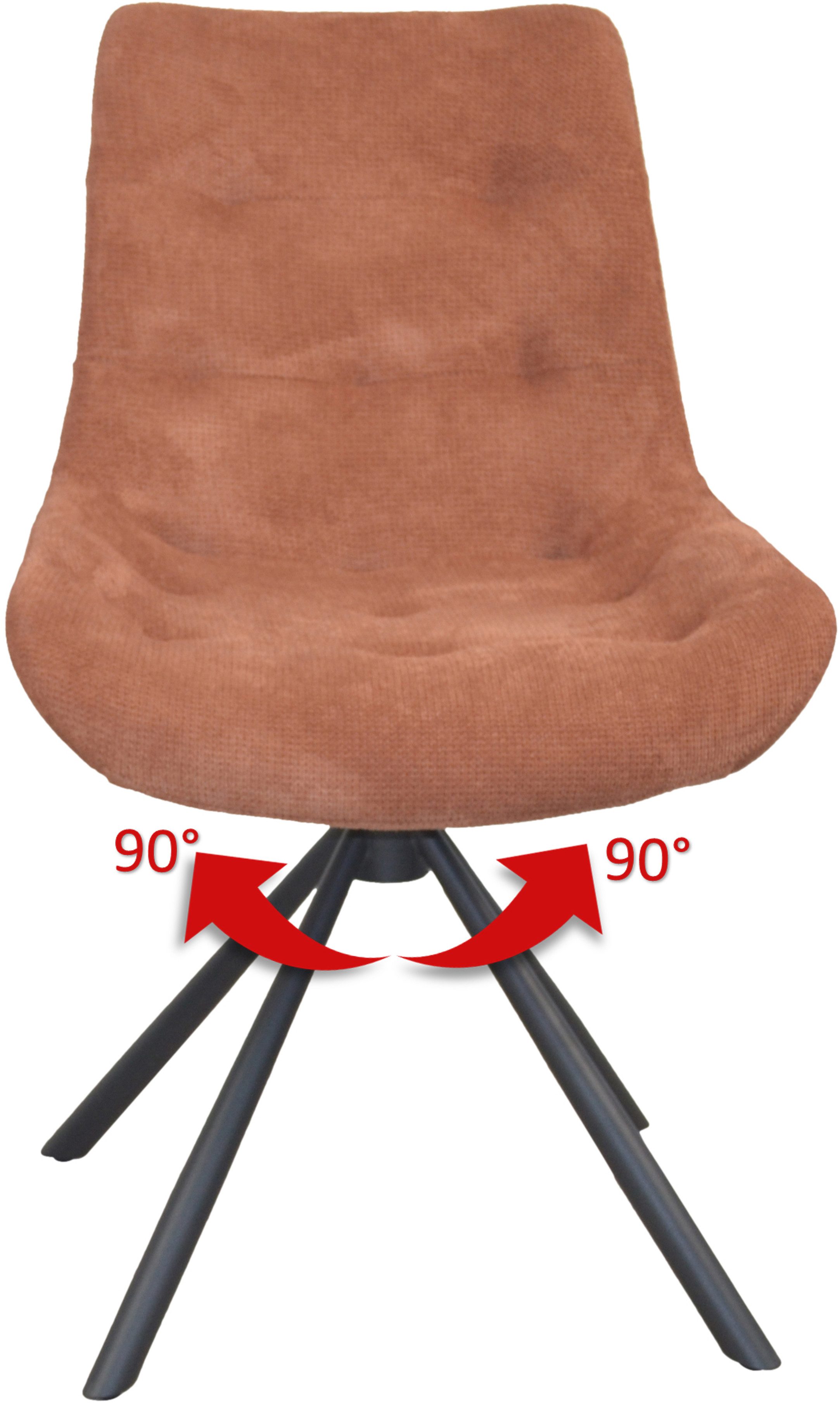 HOFMANN LIVING AND MORE Stoel (set, 2 stuks)