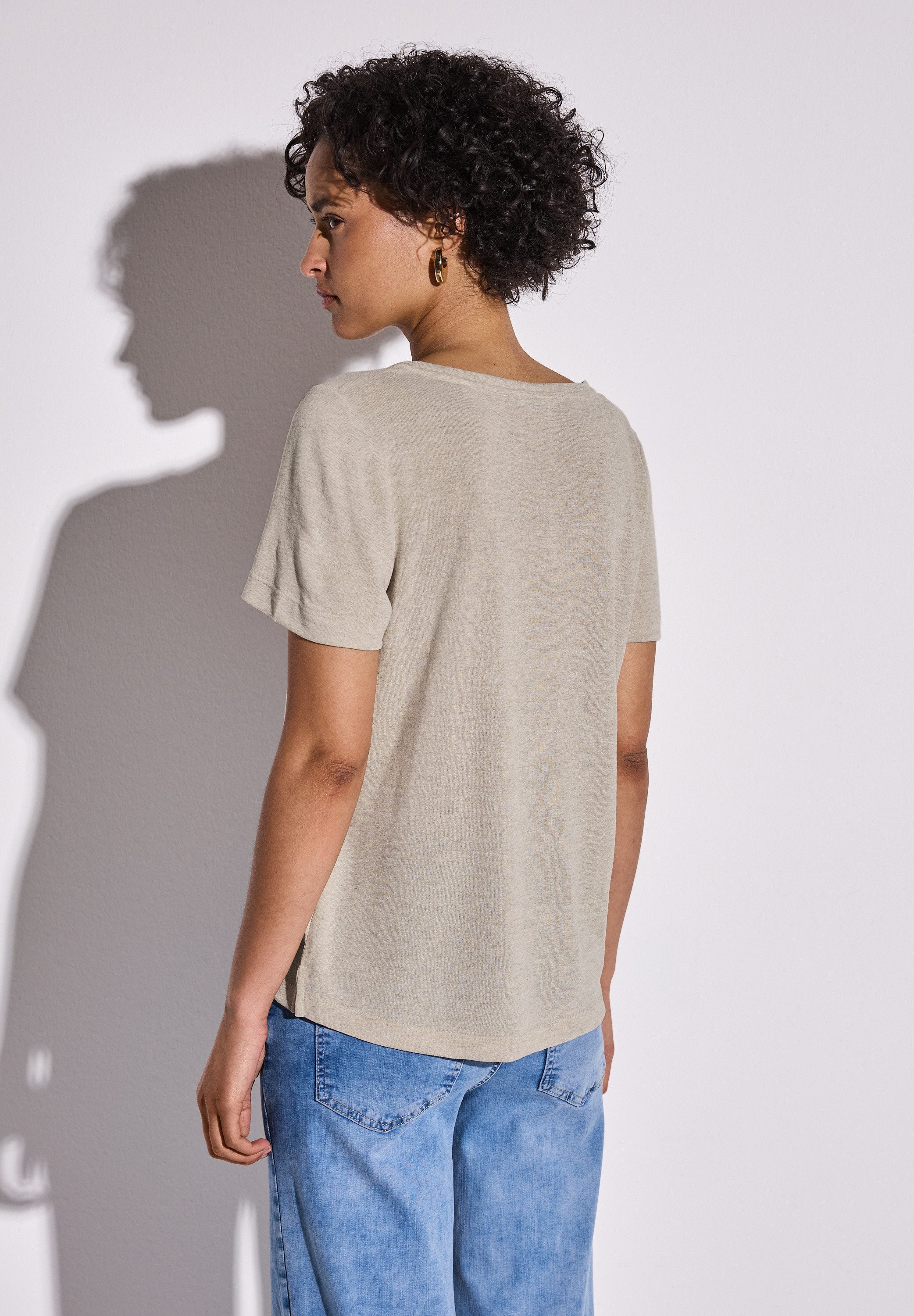 STREET ONE T-shirt met tekst