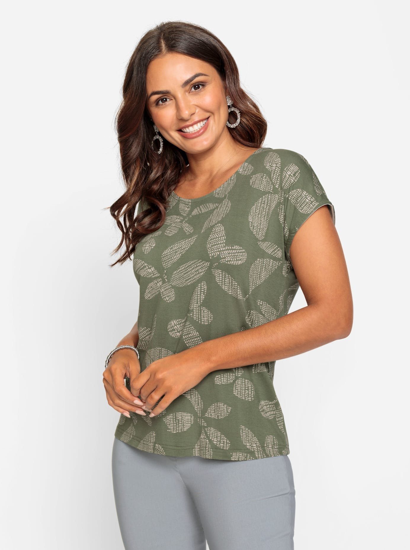 Lady Shirt met print Shirt (1-delig)
