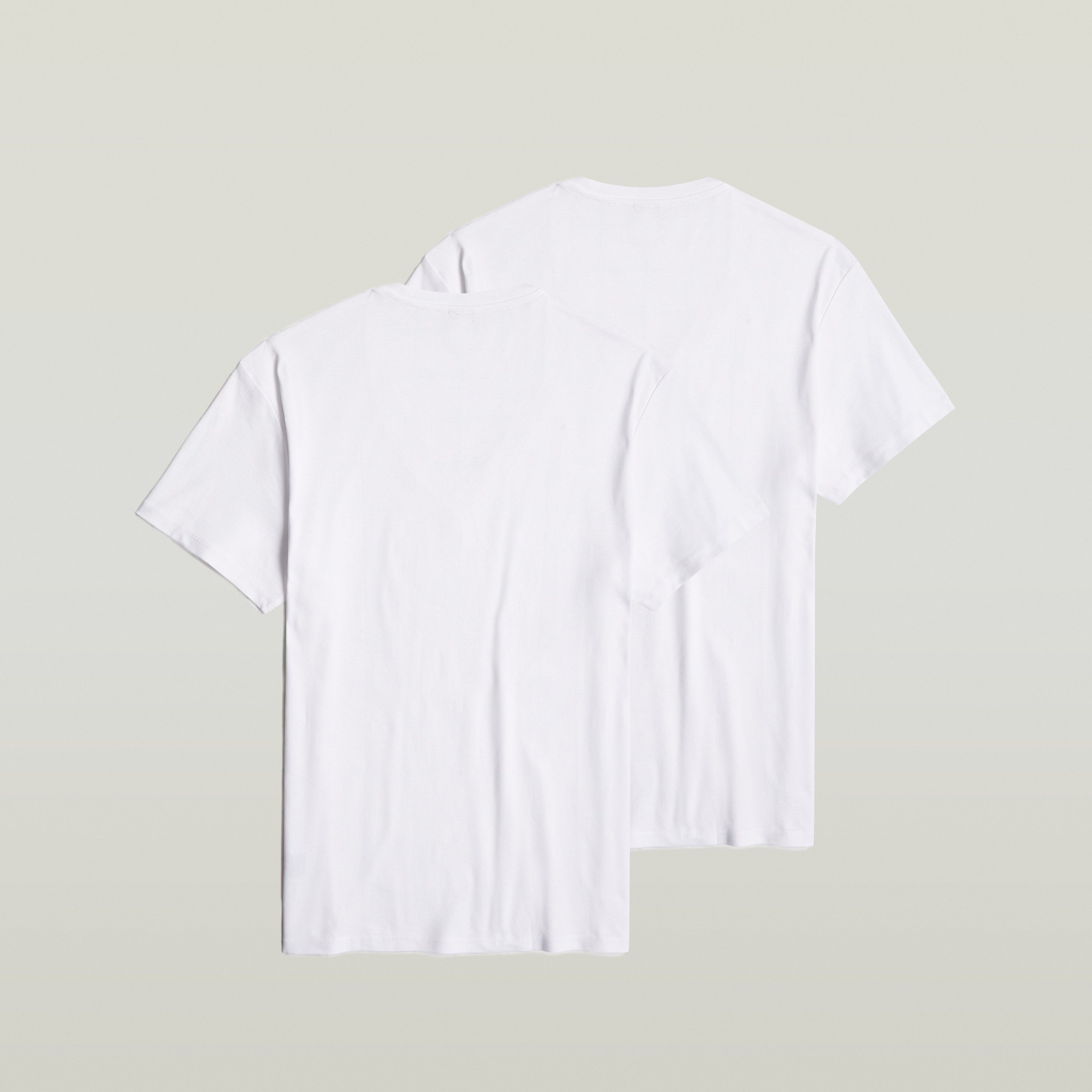 G-Star RAW Shirt met V-hals in tweepack (set, 2-delig)