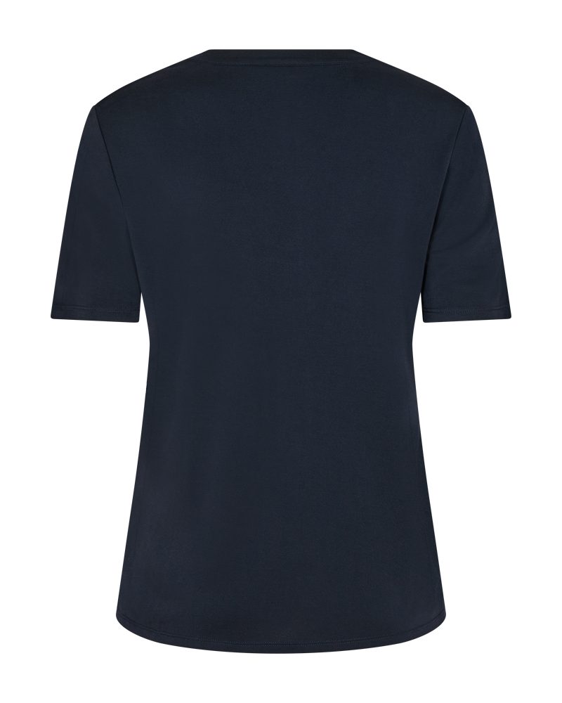 FREEQUENT Blouse met korte mouwen FQYR elastisch, met v-halslijn