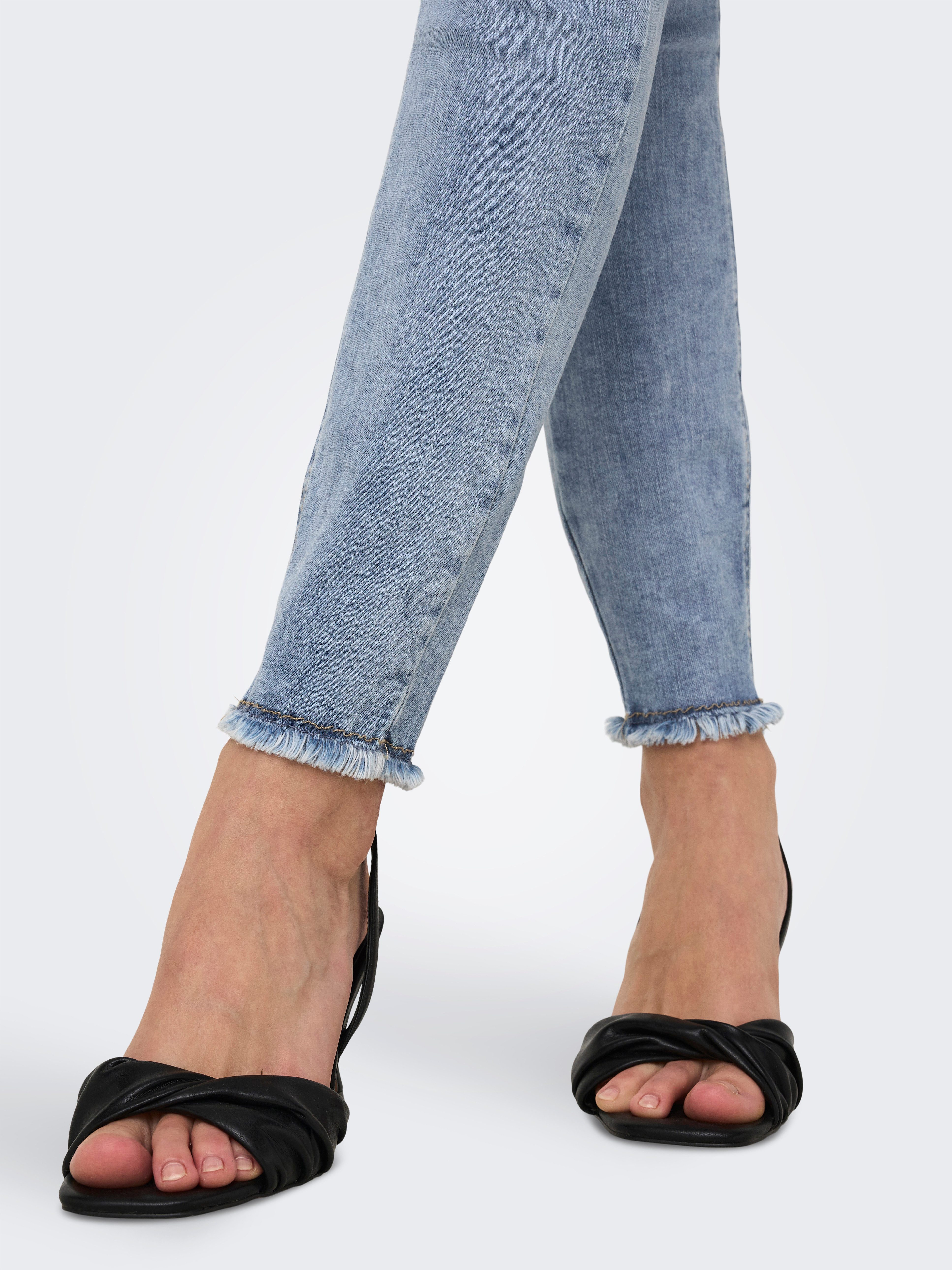 Only Ankle jeans ONLBLUSH MID SK ANK RAW DNM REA694 NOOS