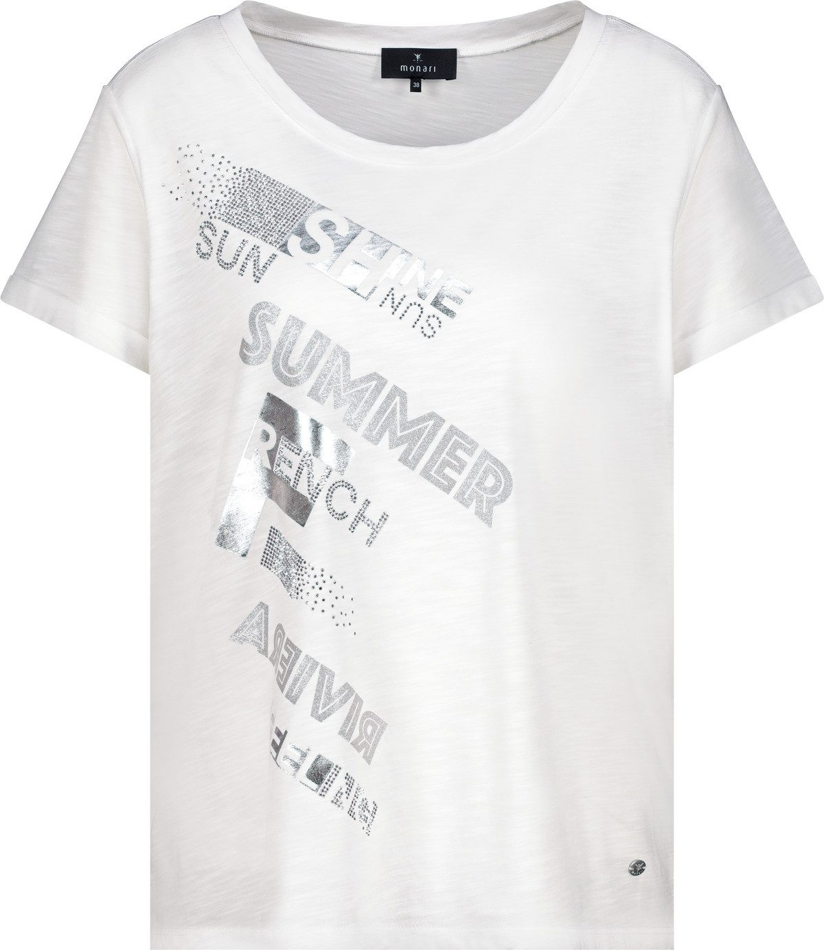 Monari Shirt met ronde hals Met een ronde hals