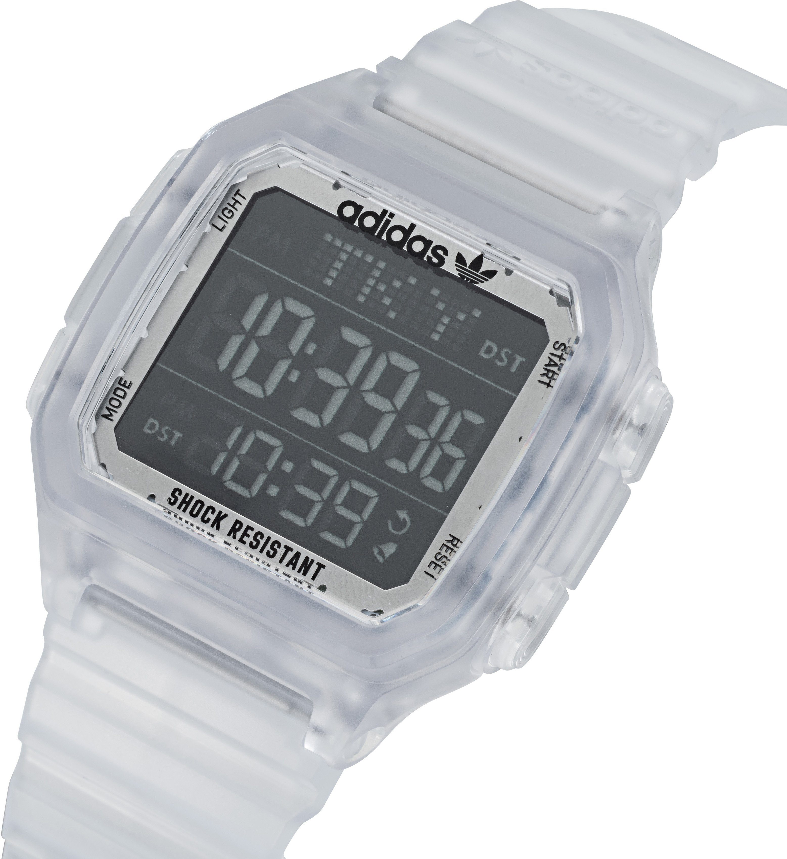 adidas Originals Digitale klok DIGITAL ONE GMT Polshorloge, quartz horloge, herenhorloge