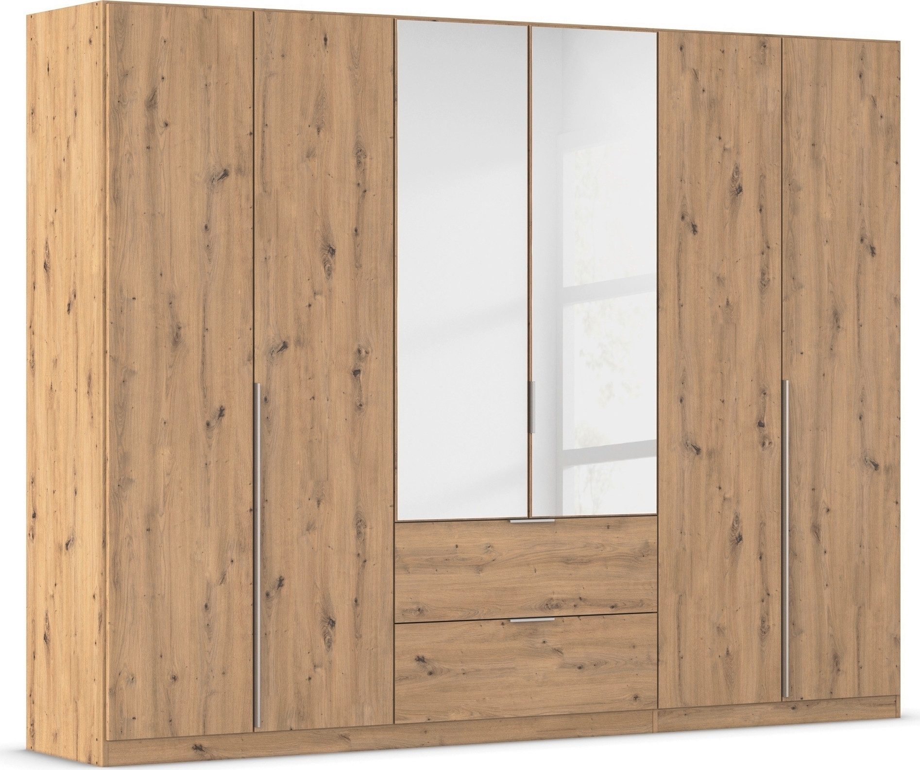 Rauch Draaideurkast Kledingkast kast garderobe AGORDO met decor- of hoogglansfront