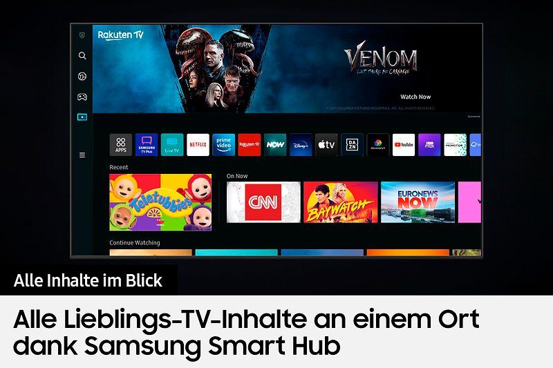 Samsung QLED-TV 43" QLED 4K Q60B (2022), 108 cm / 43", Smart TV, Quantum Processor Lite 4K, Quantum HDR, Supreme UHD-dimming