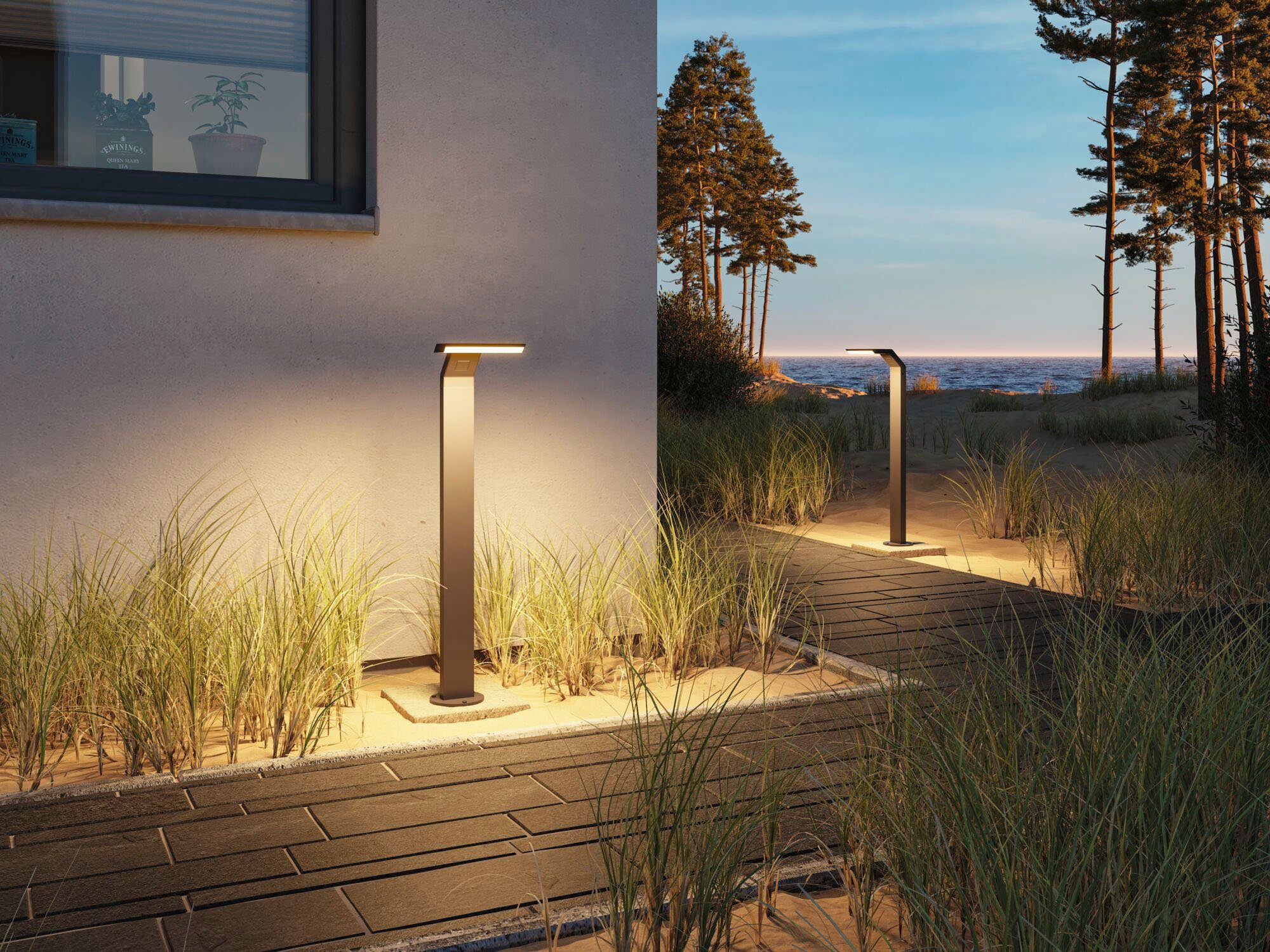 Paulmann Led-tuinverlichting Zenera 230V Poller lamp 3000K Antraciet