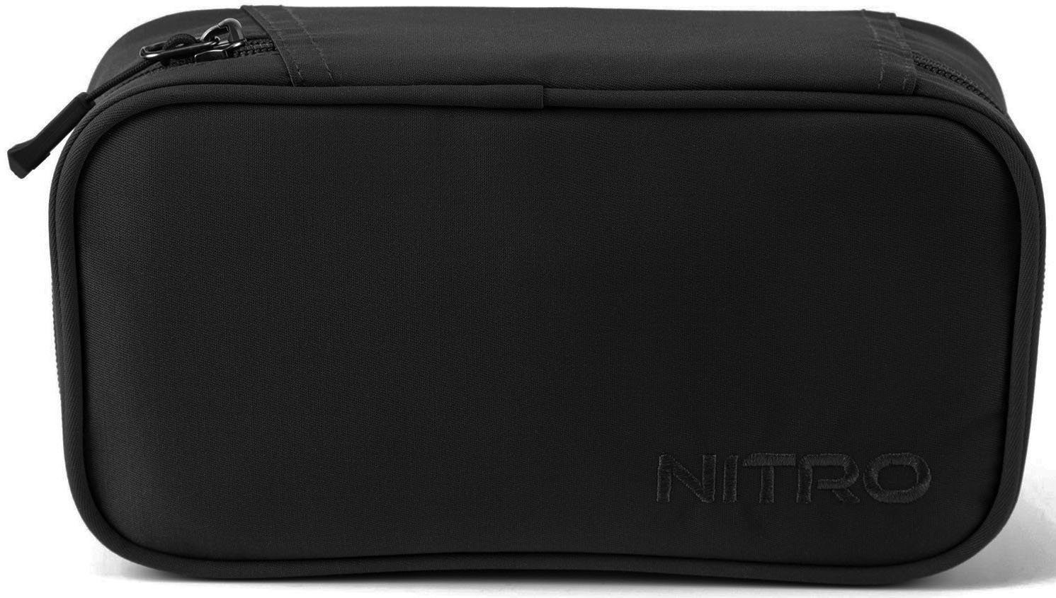 NITRO Etui Pencil Case XL, True Black Pennenetui, slordig etui, luie doos, pennen etui