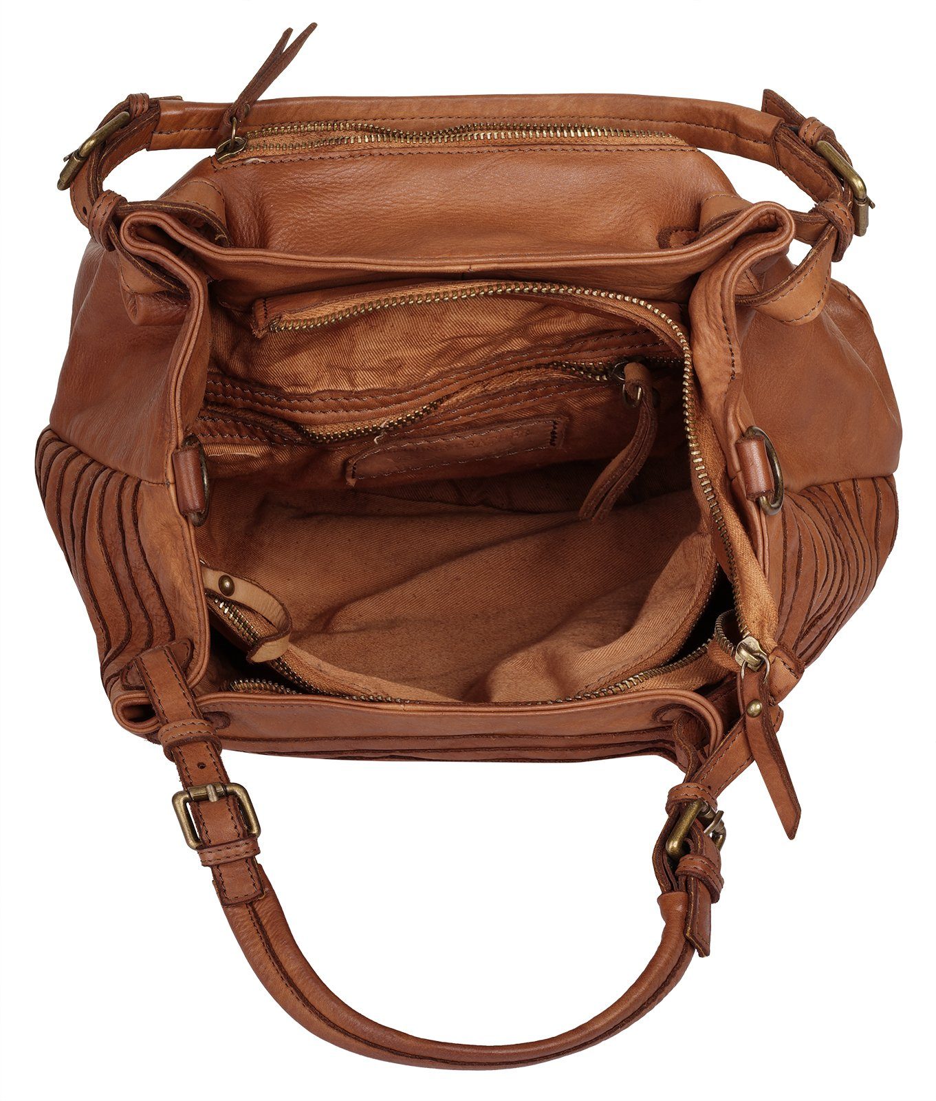 Samantha Look Shopper echt leer, made in italy
