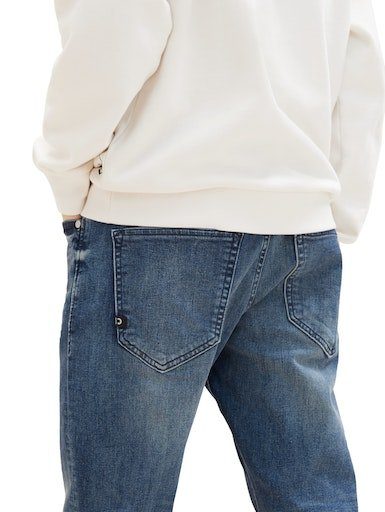 Tom Tailor Denim Slim fit jeans met logo-badge
