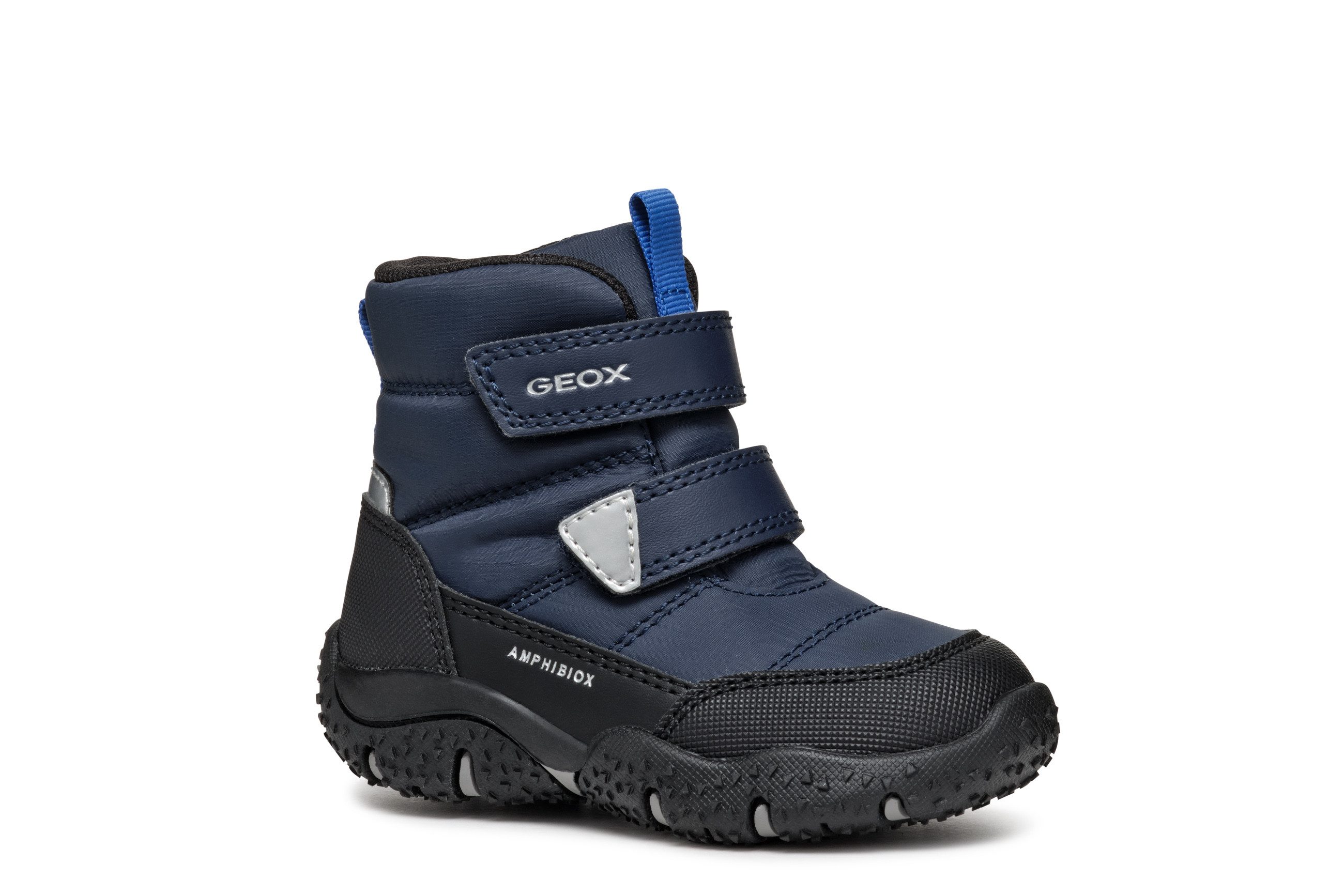 Geox Winterlaarzen B BALTIC BOY B ABX Klittenbandlaars, snowboots met warme voering, maatsjabloon om te downloaden