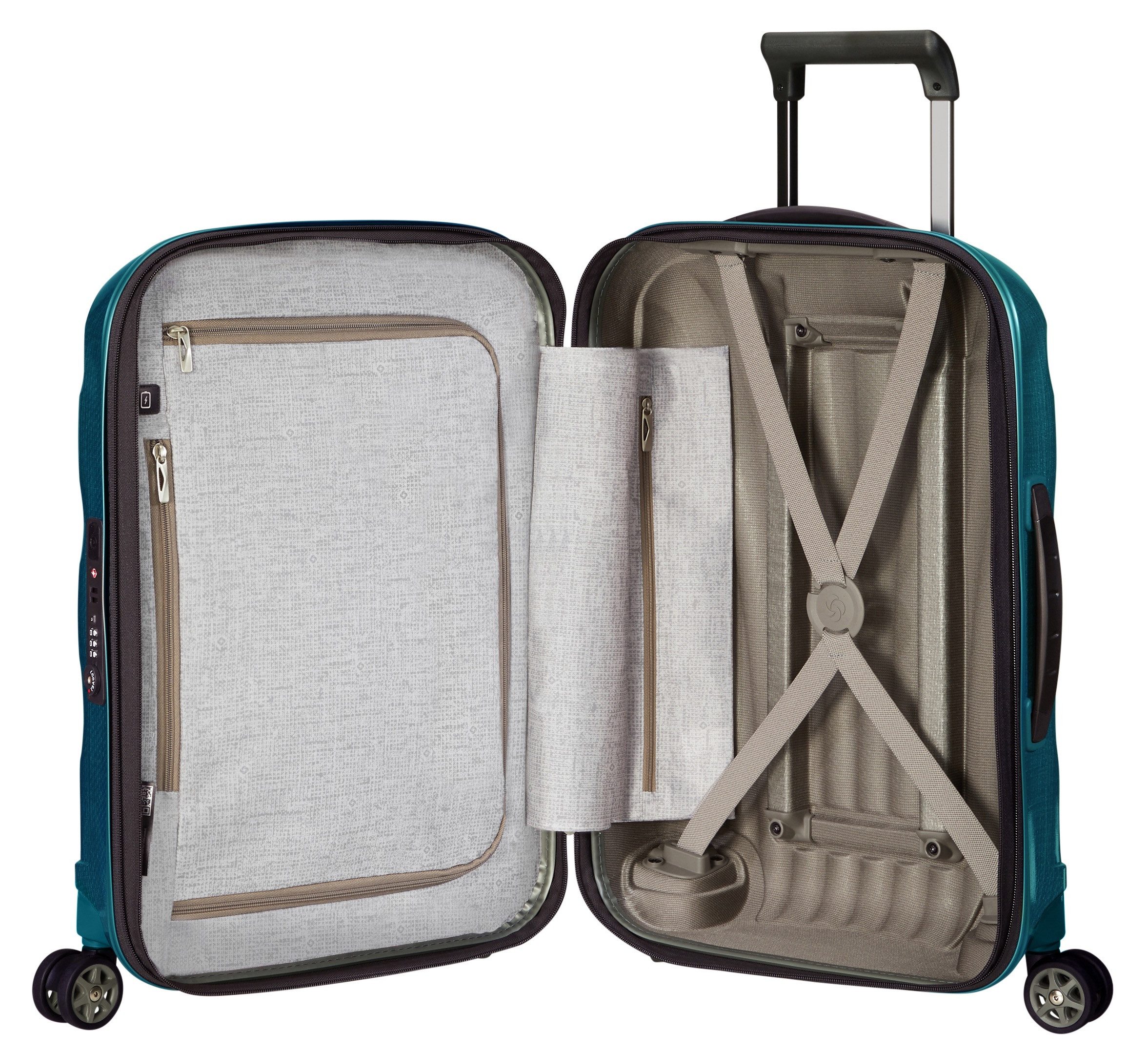 Samsonite Hardshell-trolley C-LITE 55 EXP, verschillende kleuren