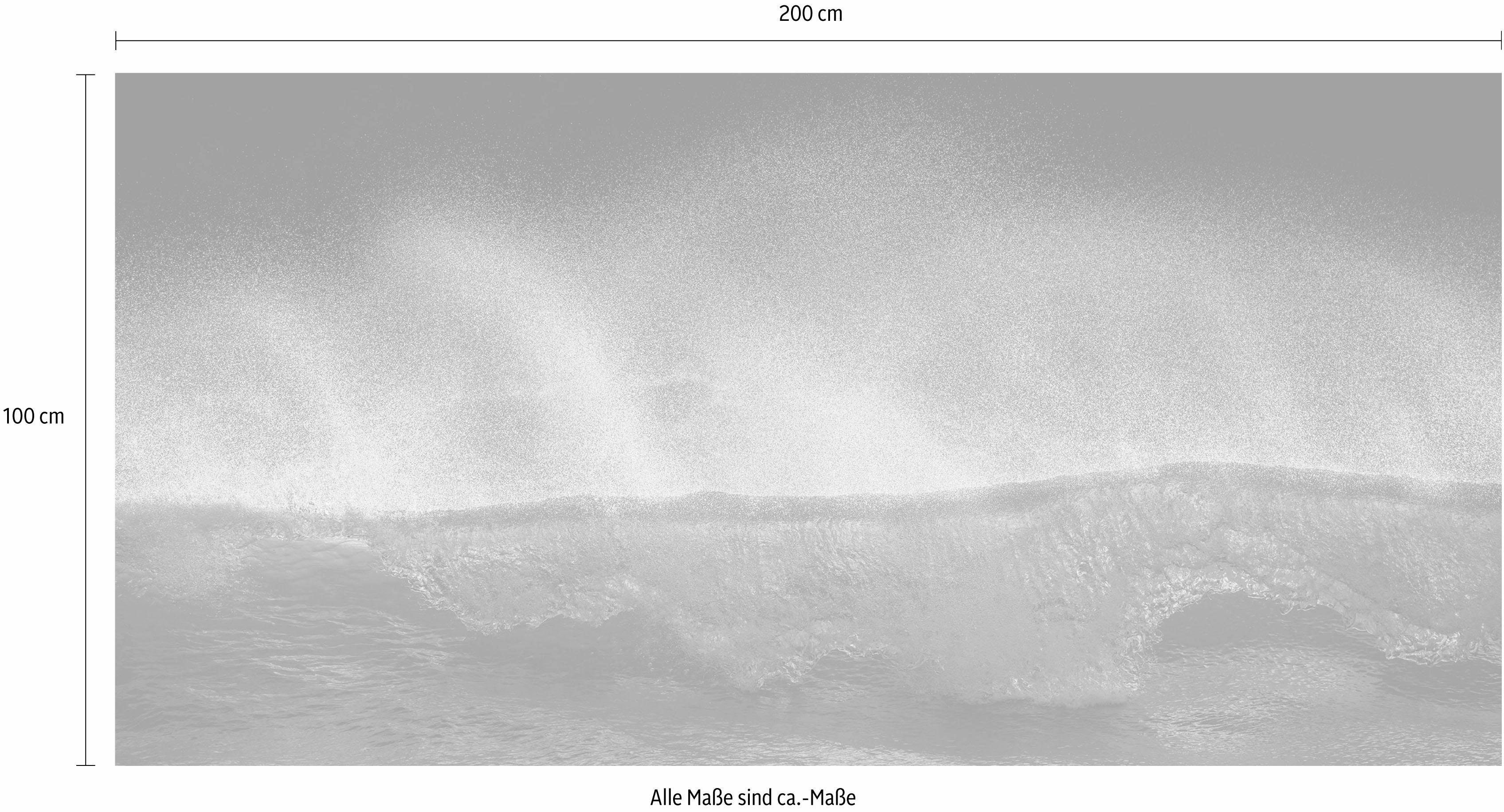 Komar Vliesbehang Digitale print vlies - Golden Wave - Afmeting 200 x 100 cm (1 stuk)