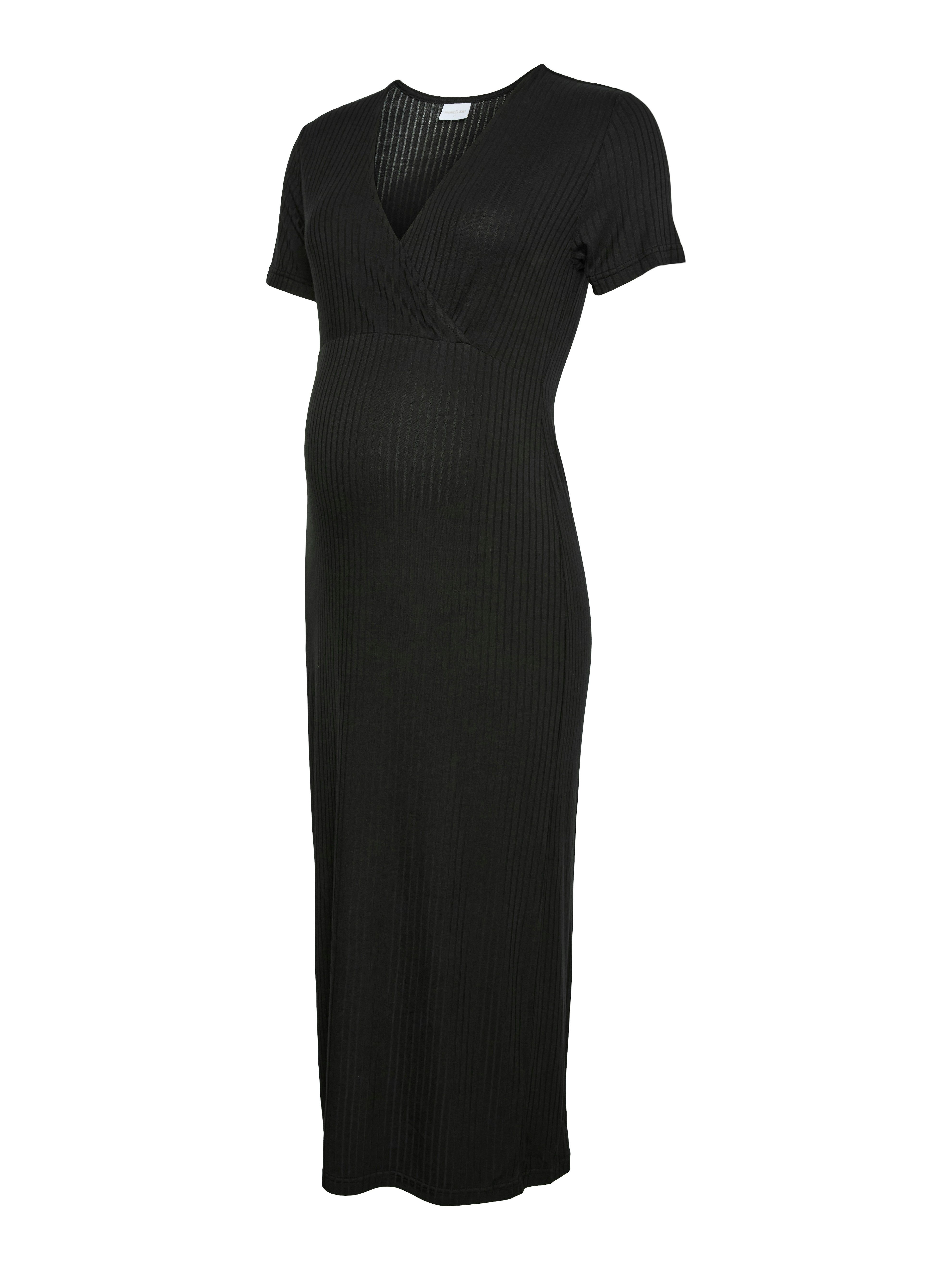 Mamalicious Jerseyjurk MLTRINITY TESS SS JRS MIDI DRESS 2F NOOS