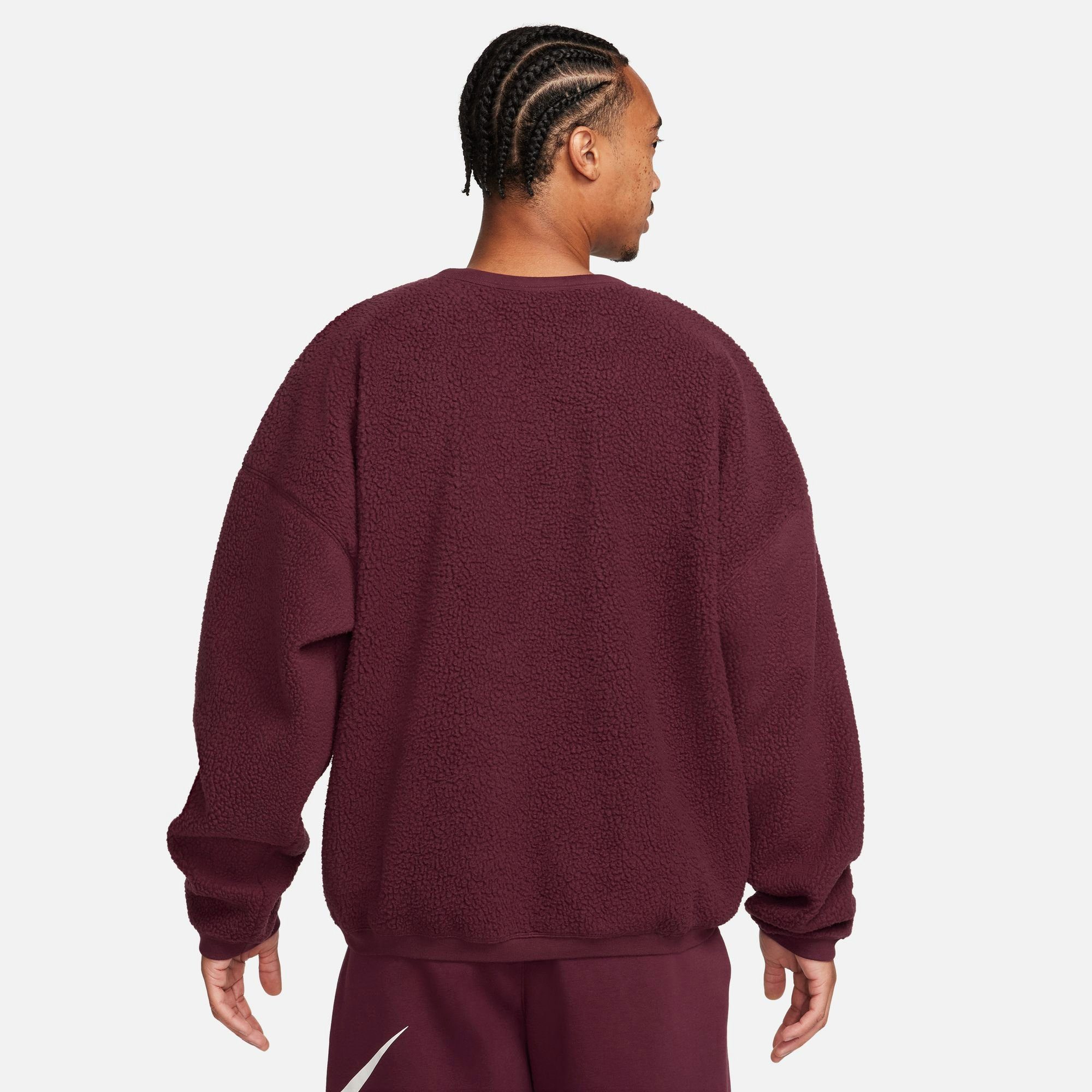 Nike Sportswear Sweatshirt CLUB FLEECE+ MEN'S SHERPA WINTERIZED CREW