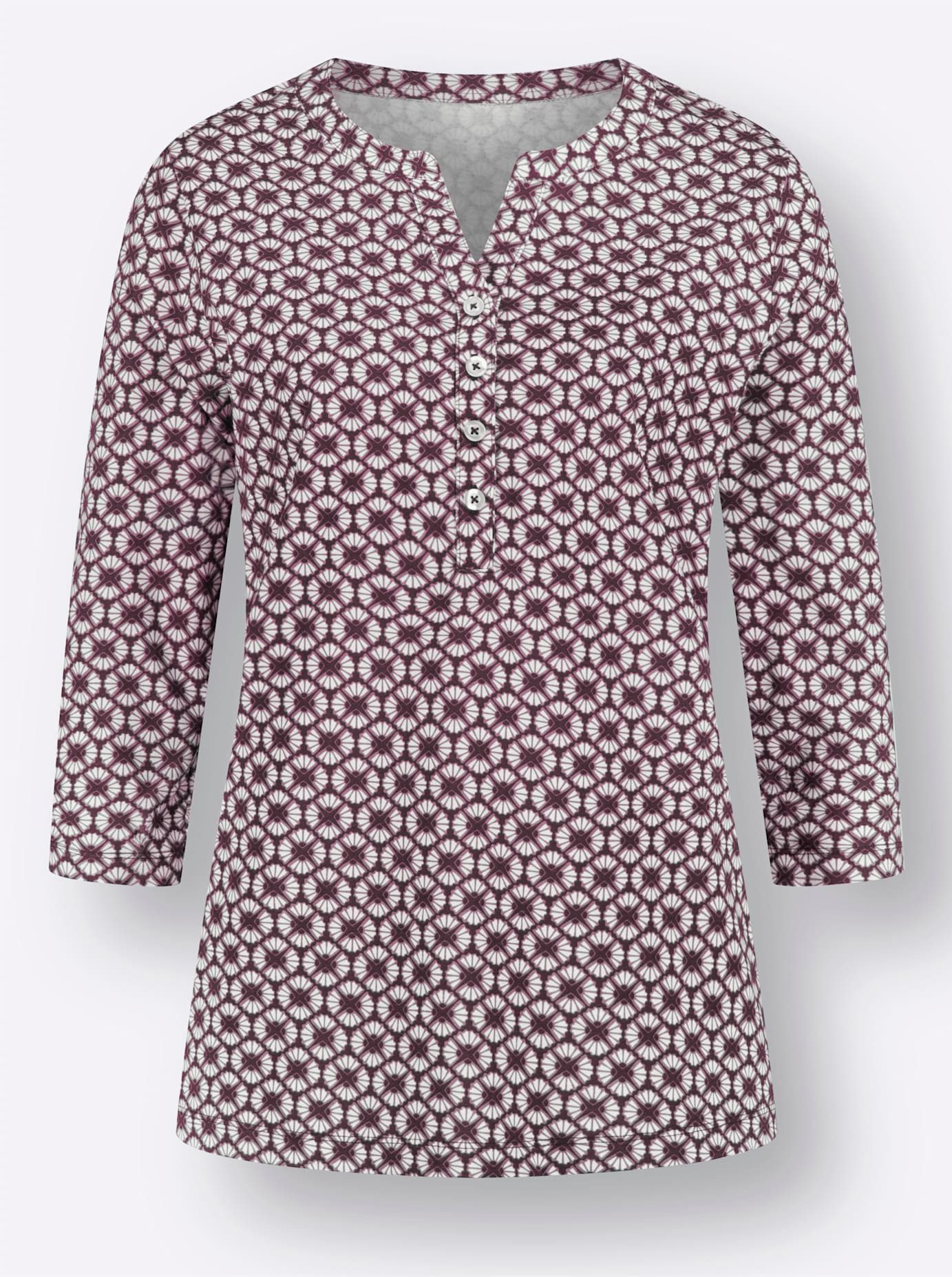 Classic Basics Shirt met 3/4 mouwen Shirt met 3/4-mouwen (1-delig)