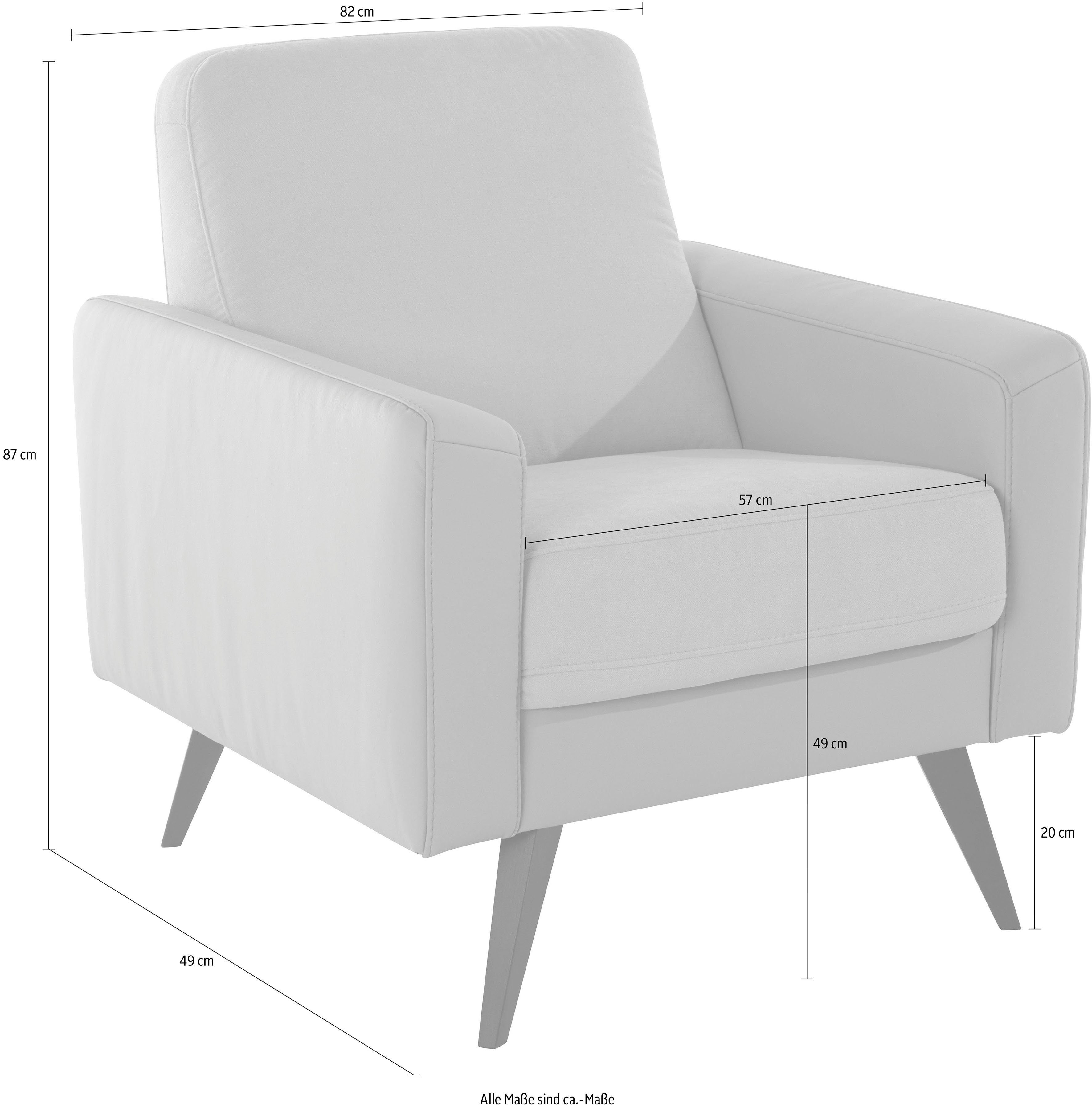 exxpo - sofa fashion Fauteuil Samso, loungestoel met geweldig zitcomfort