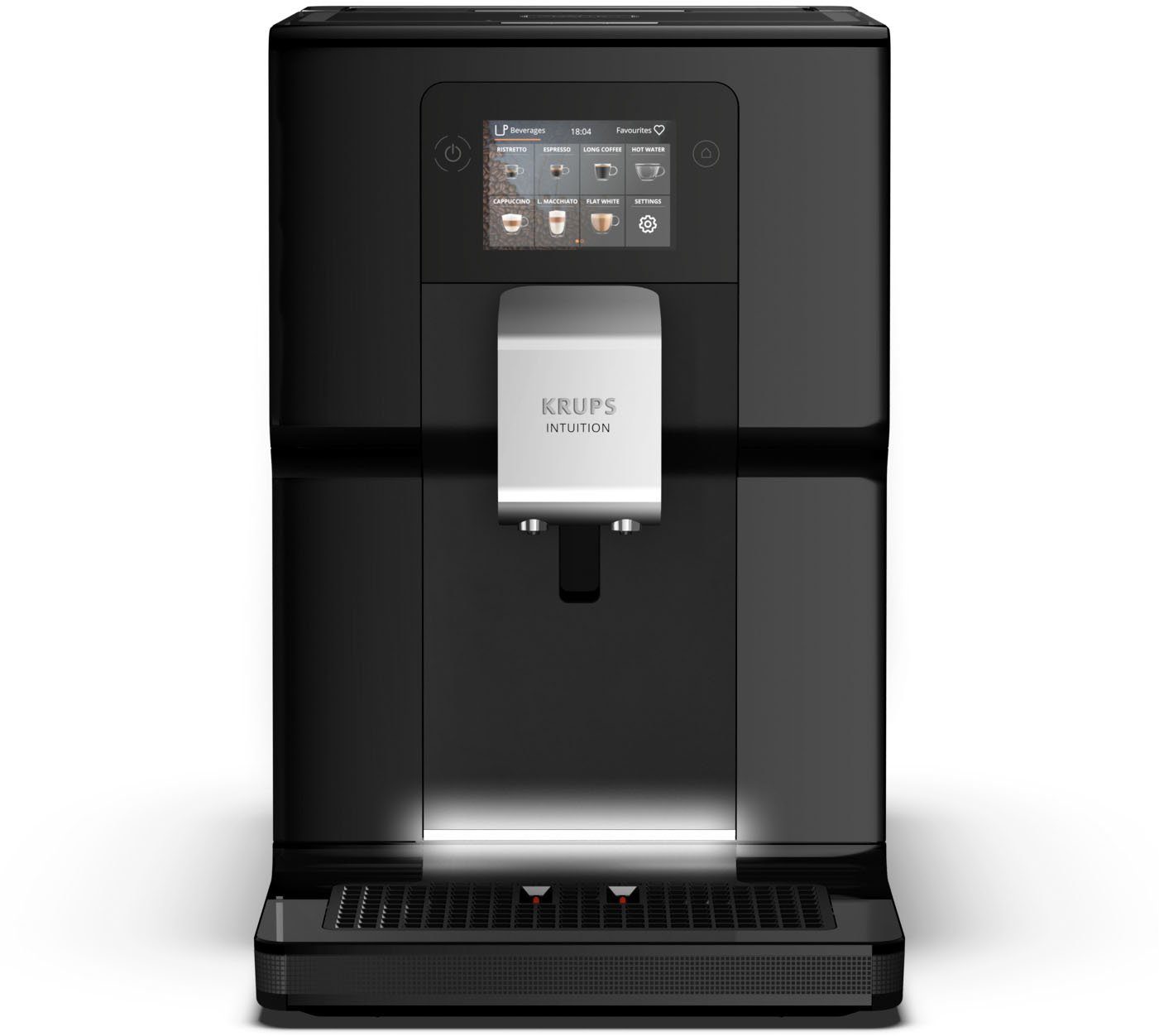 Krups volautomatisch koffiezetapparaat EA8738 Intuition Preference, inclusief melkreservoir en