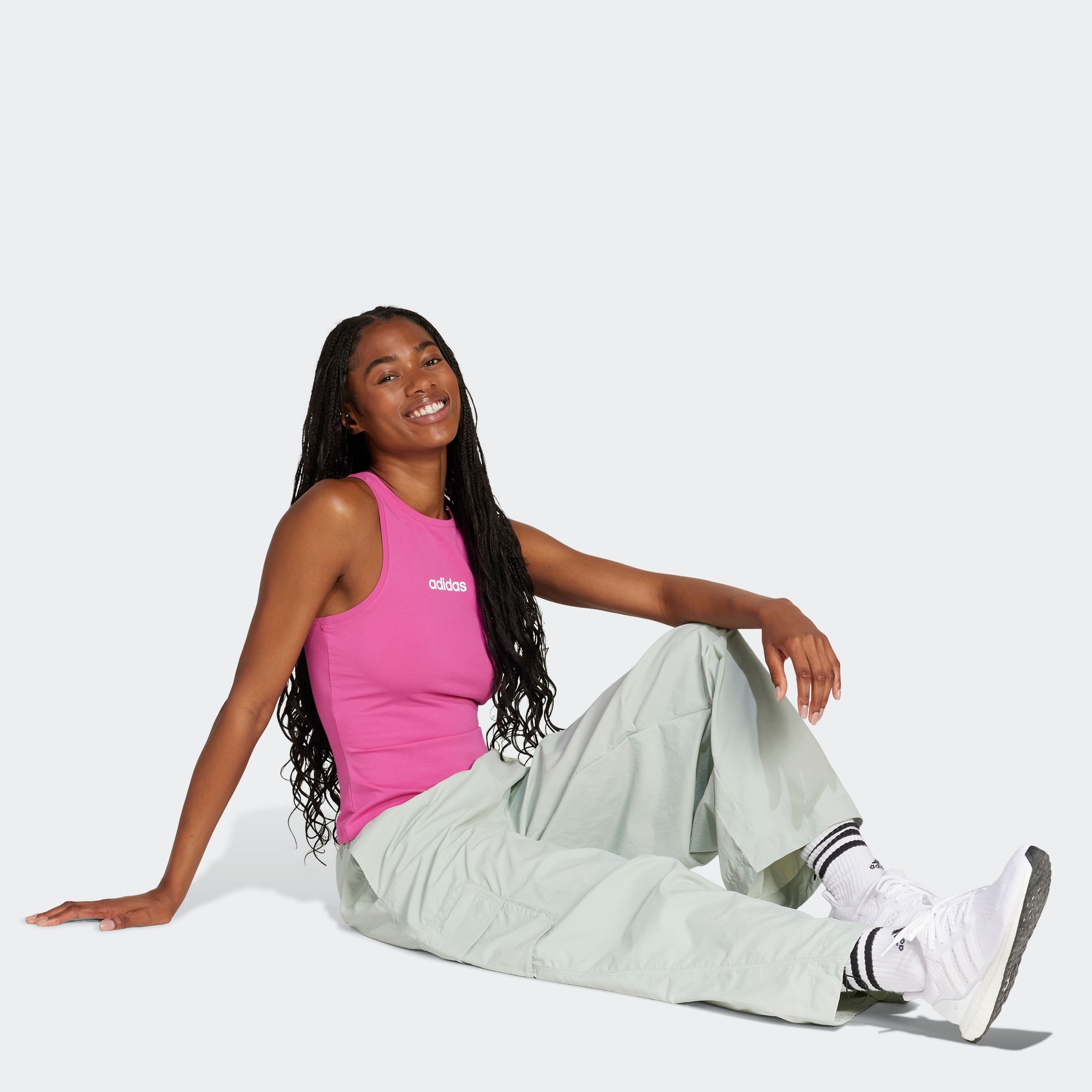 adidas Sportswear Sportbroek W CE Q1 WV CARG (1-delig)