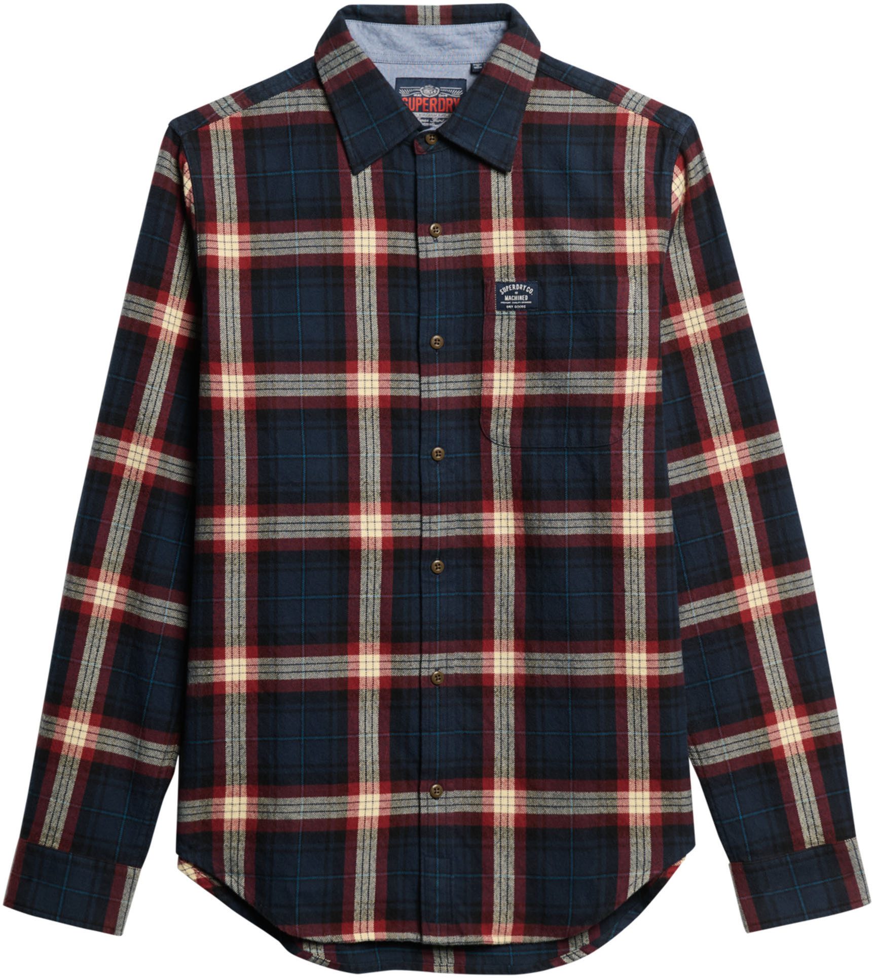 Superdry Overhemd met lange mouwen Organic Cotton Lumberjack Check Shirt
