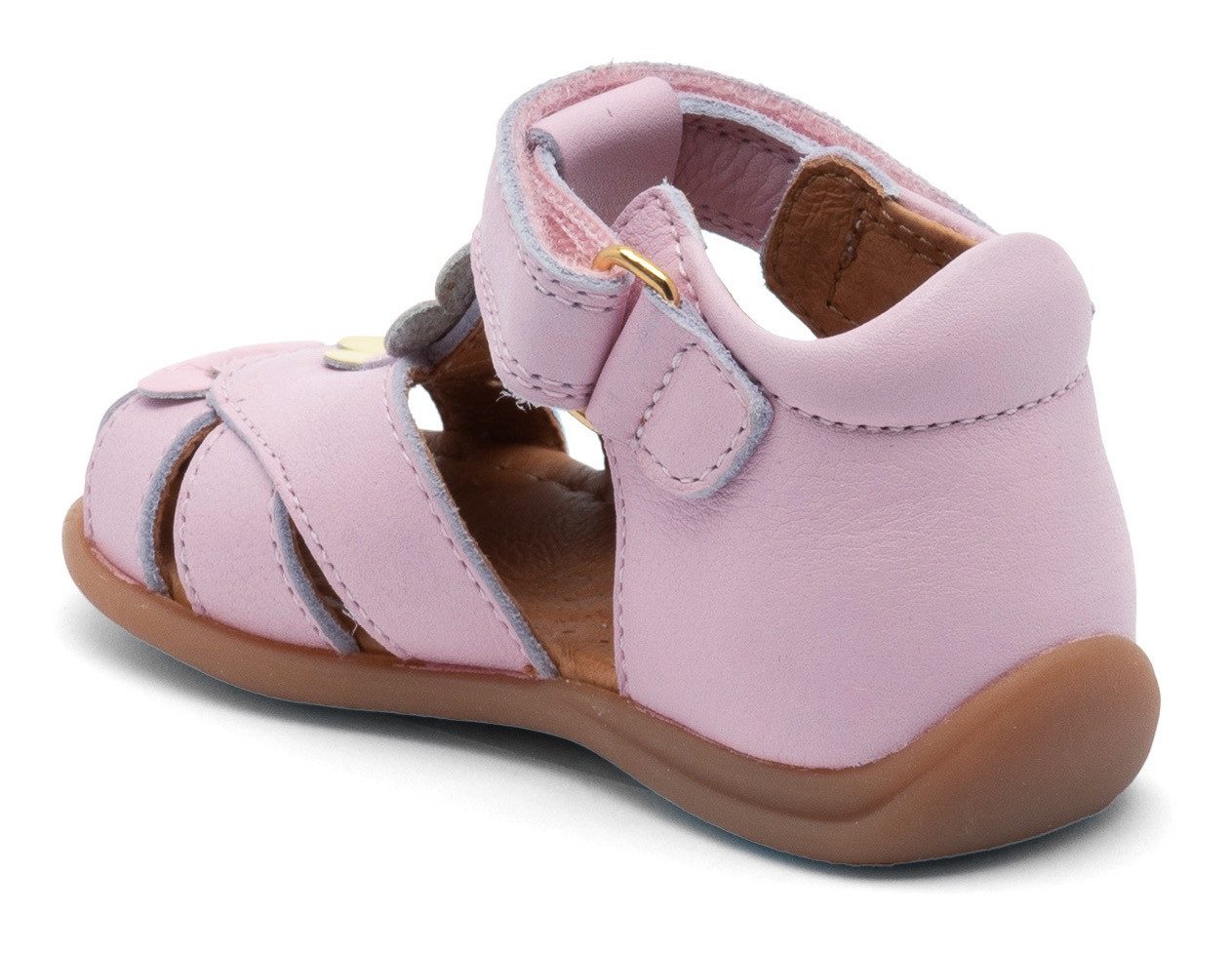 Bisgaard Sandalen Oline Breedte: normaal , babyschoen, feestdagsschoen met klittenband, maat sjabloon te downloaden