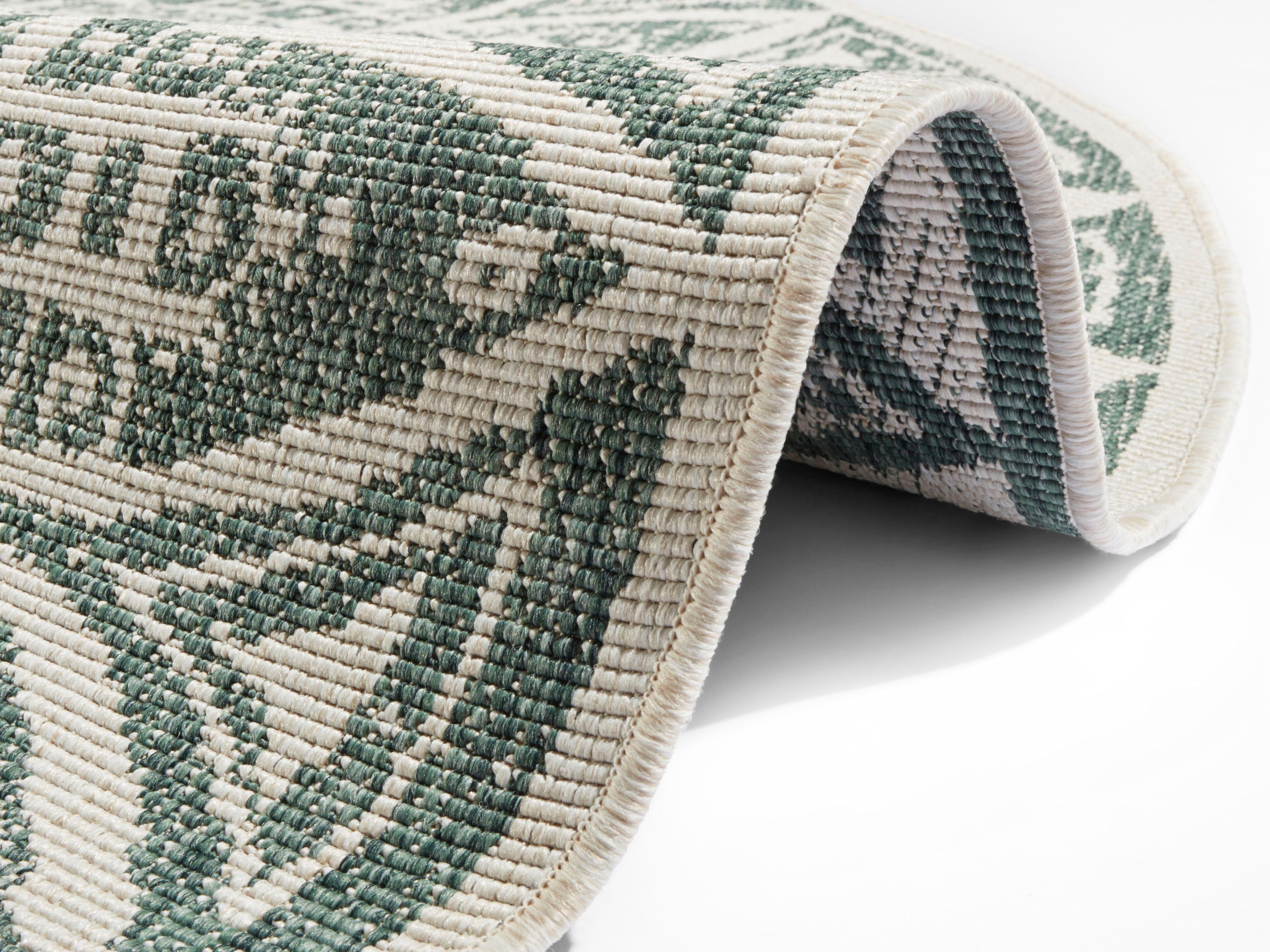 freundin Home Collection Vloerkleed Lilja omkeerbaar tapijt In- en outdoor, dubbelzijdig, weerbestendig, balkon, tuin, woonkamer