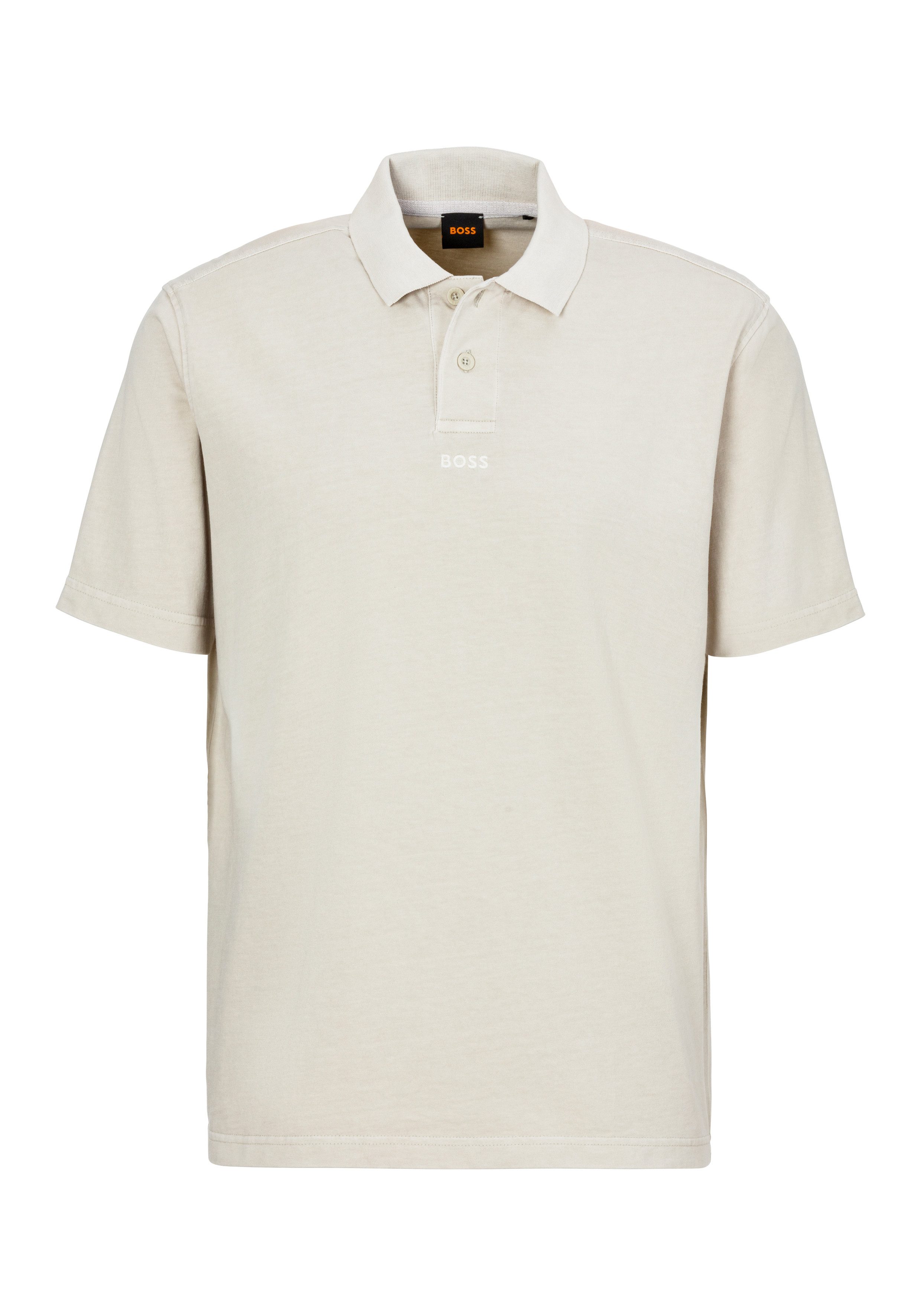 Boss Orange Poloshirt Pe met een polokraag