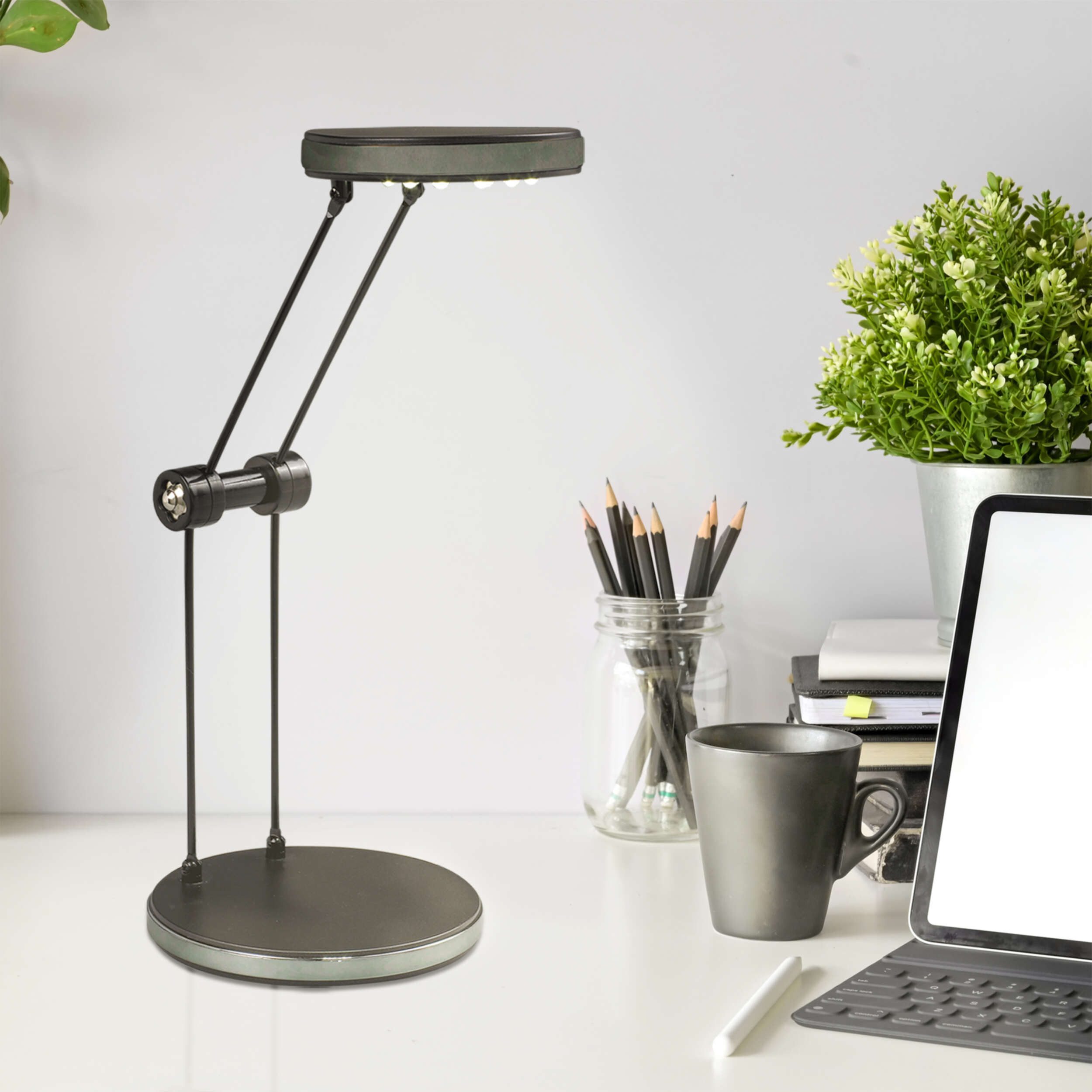 näve Led-tafellamp Aleko (1 stuk)