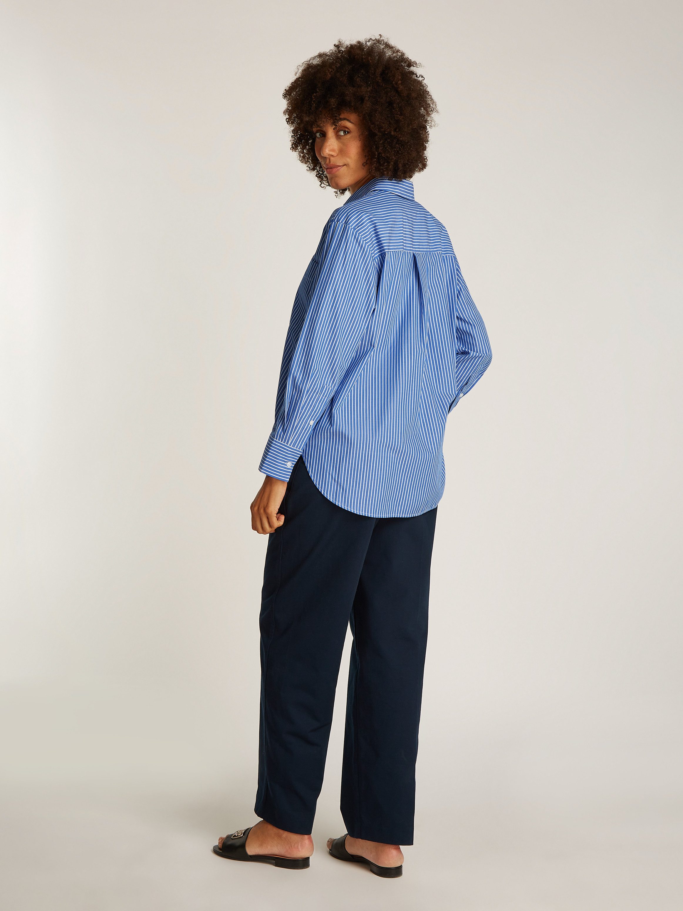 Tommy Hilfiger Overhemdblouse ESS POPLIN EASY FIT SHIRT
