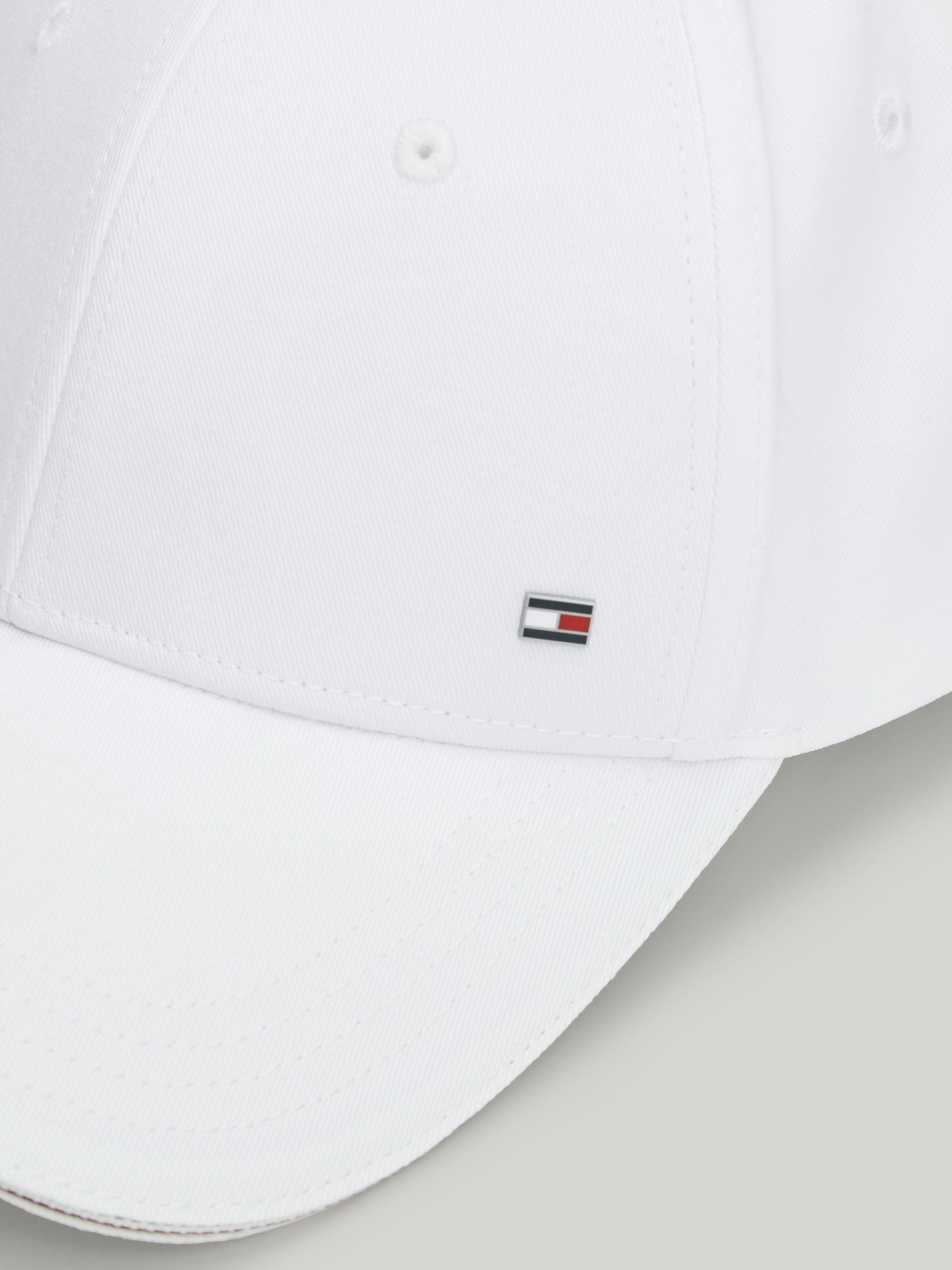 Tommy Hilfiger Baseballcap TH CORPORATE COTTON 6 PANEL CAP met subtiele logo-pin boven het schild