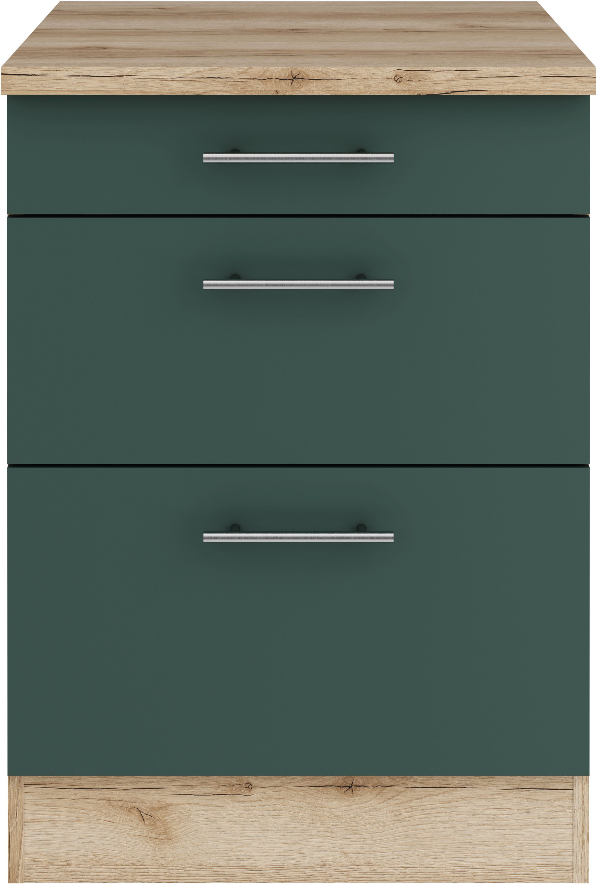 OPTIFIT Onderkast Bella Breedte 60 cm, 2 lades, 1 schuiflade