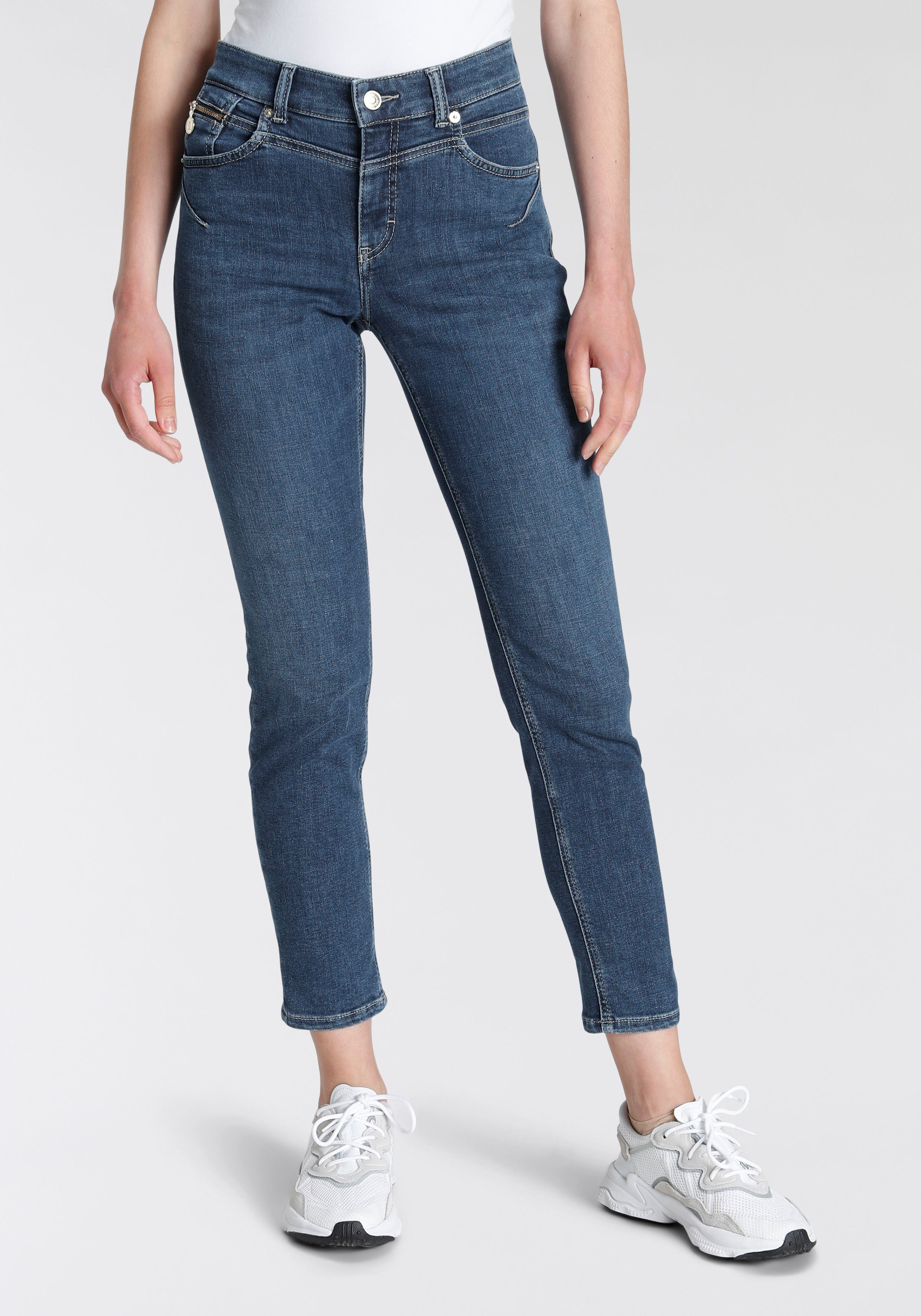 MAC Slim fit jeans Rich-slim Robuuste gestructureerde denimkwaliteit
