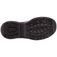 kappa sneakers praktisch: elastische vetersluiting  klittenbandsluiting zwart
