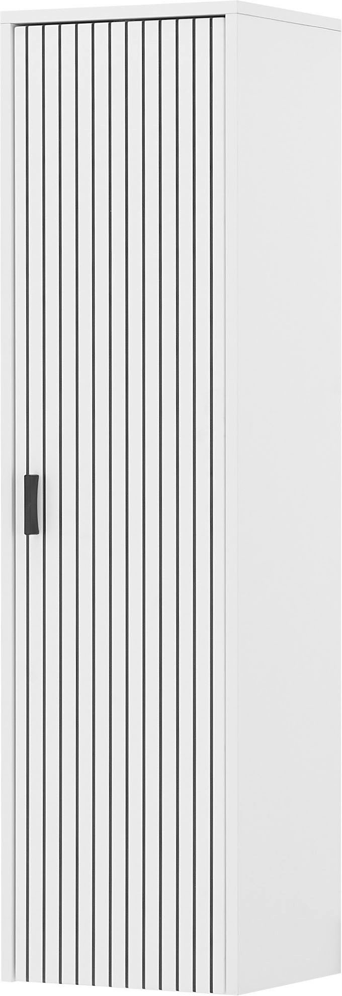 INOSIGN Hangkast Hudson in moderne trendkleur, handgrepen van metaal (zwart), hoogte 120 cm