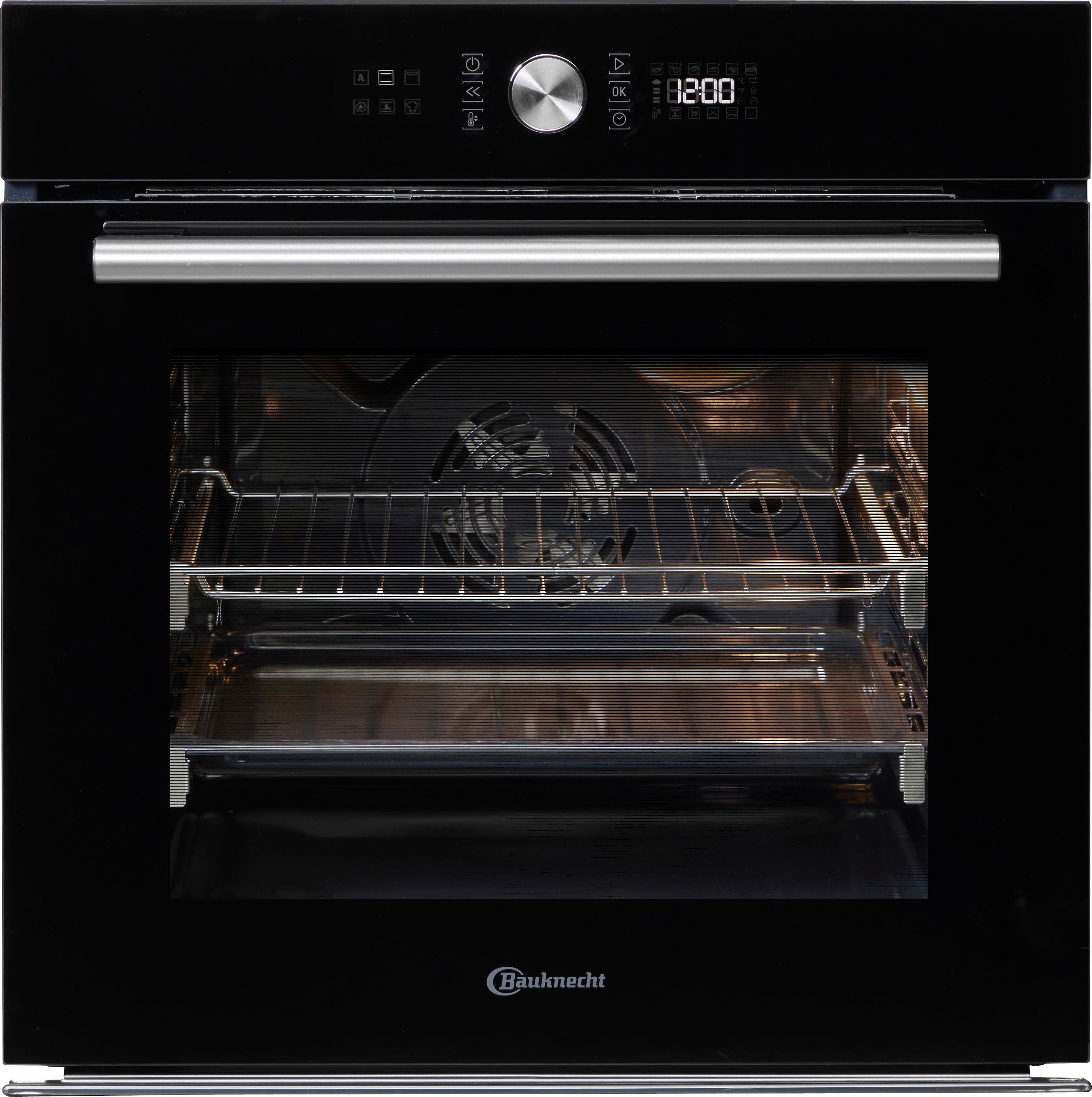 BAUKNECHT Inbouw ovenset BAKO 4 PF16 BLACK