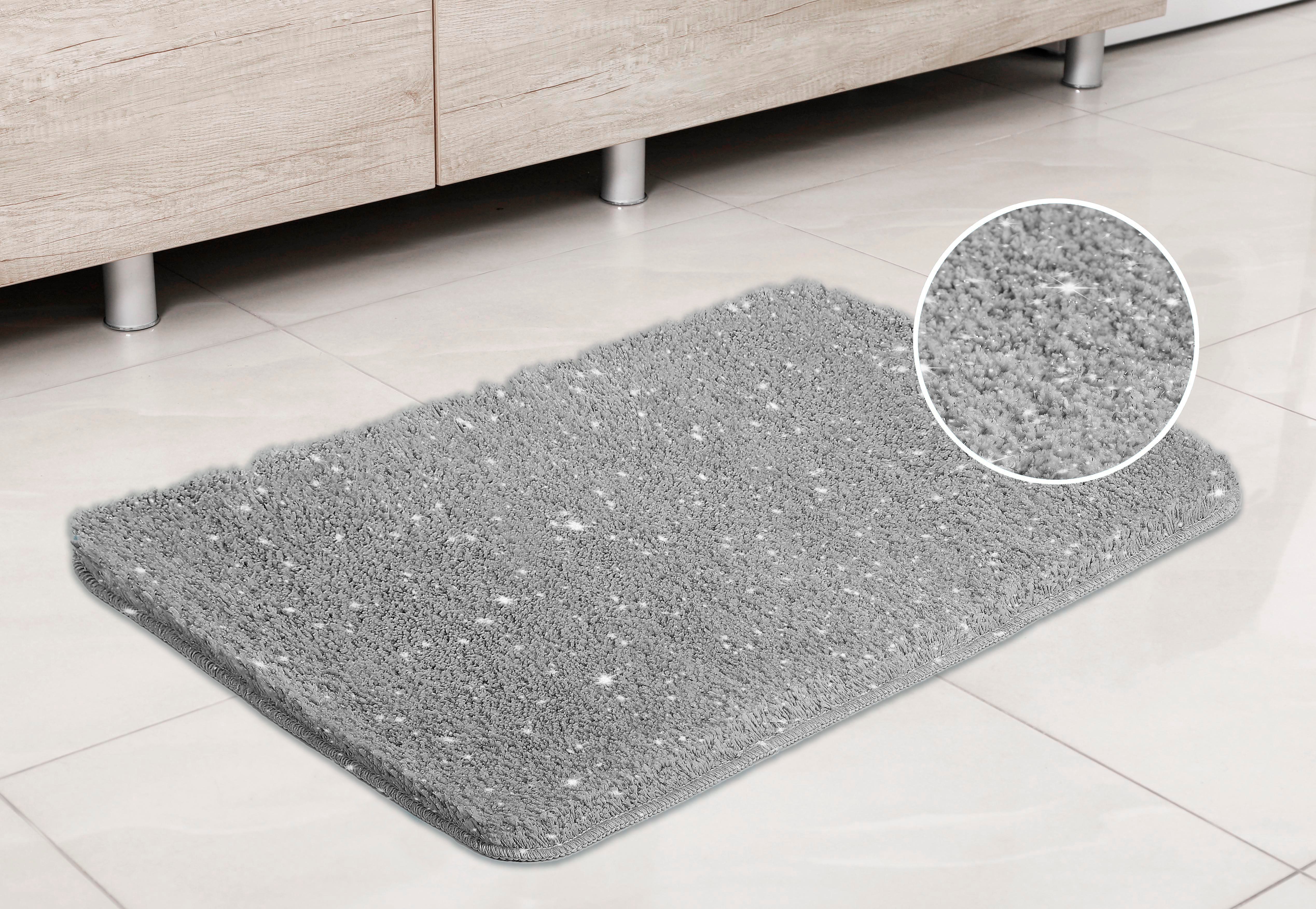 my home Badmat Glitters Badkleed, accenten door glittergaren (1 stuk)