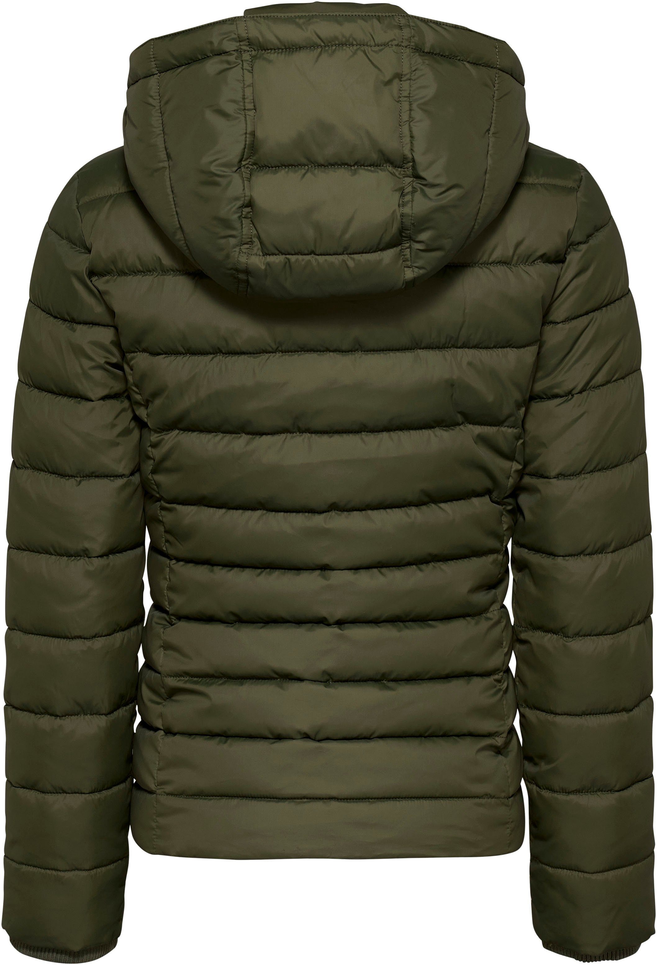 TOMMY JEANS Gewatteerde jas TJW BASIC HOODED JACKET