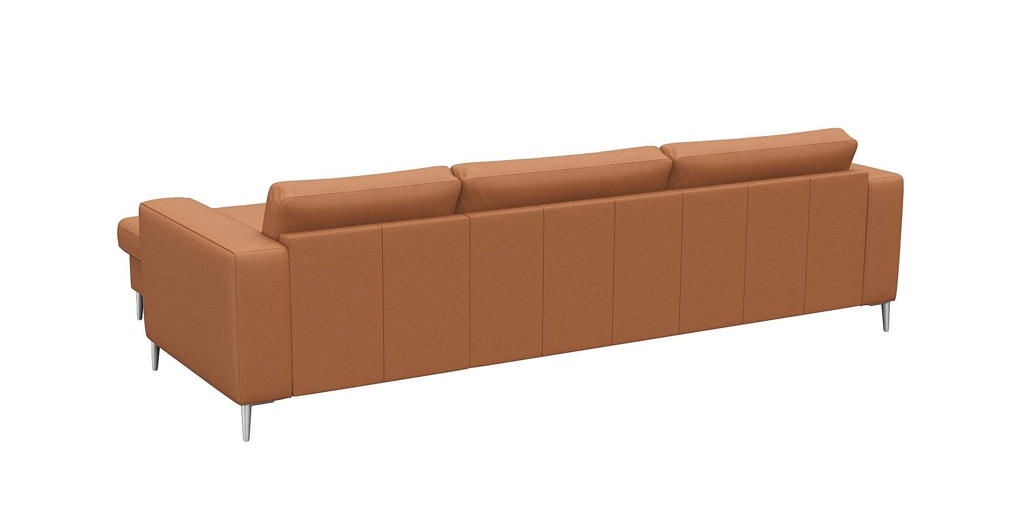 FLEXLUX Hoekbank Fiore, super zitcomfort door koudschuim in de zitting, L-vorm