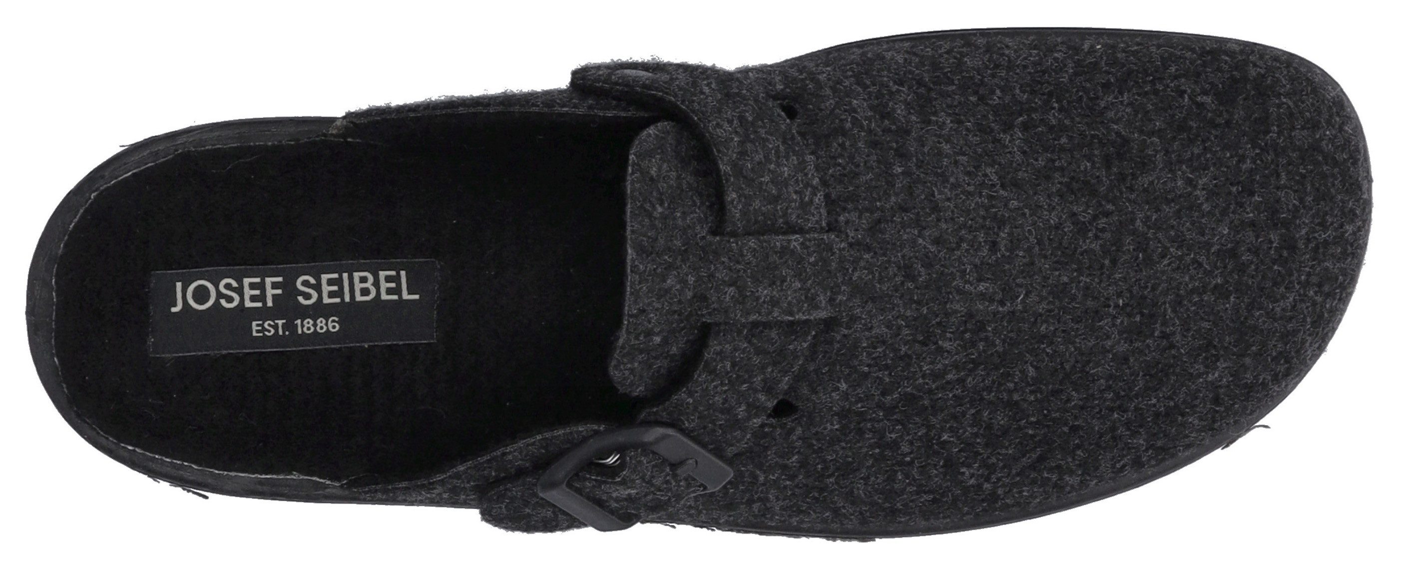 Josef Seibel Pantoffels Metz 240 Pantoffel, clog, vilten schoen in comfortwijdte H (zeer breed)