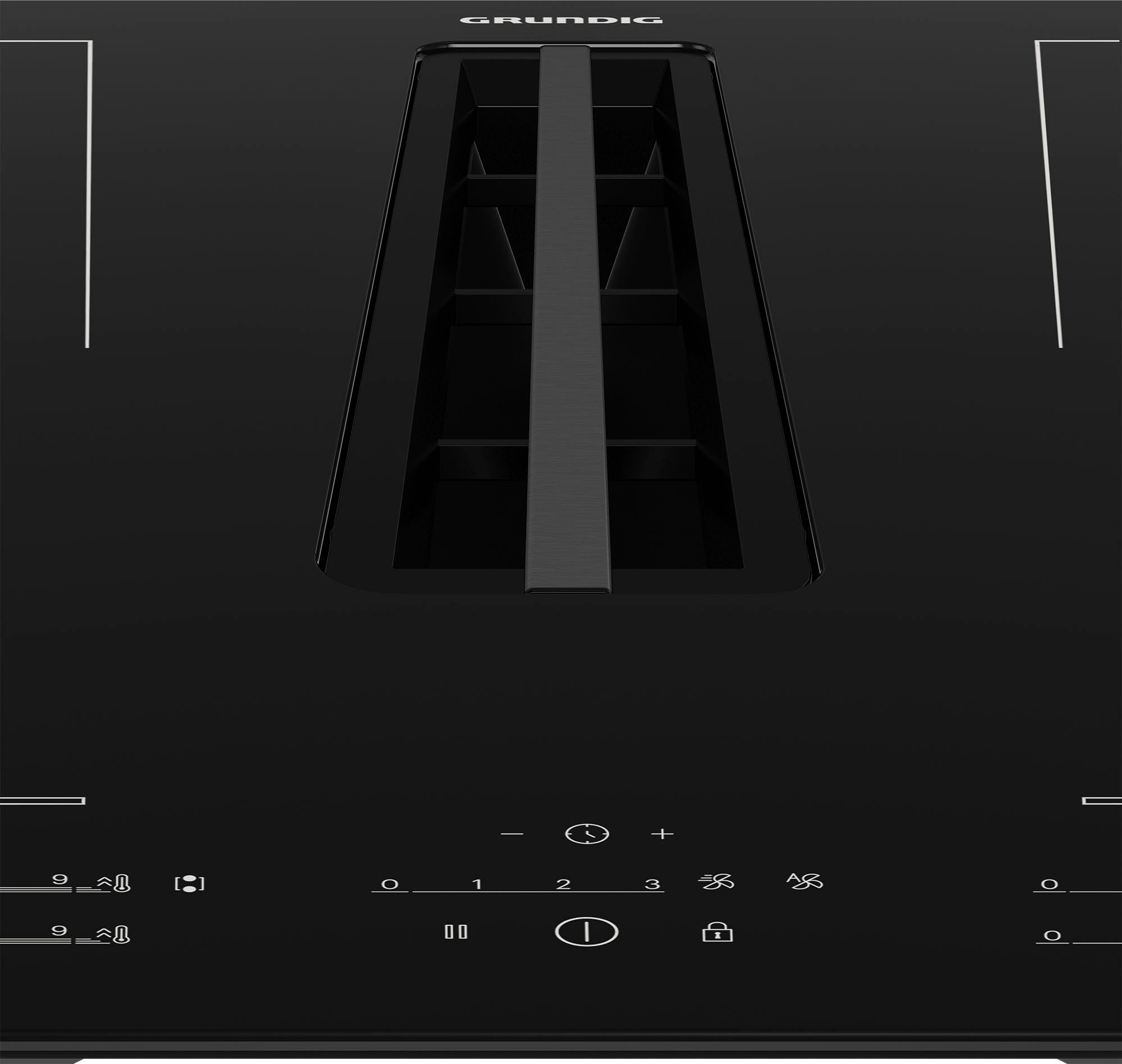 Grundig Kookplaat met afzuigkap GIEH 834480 P