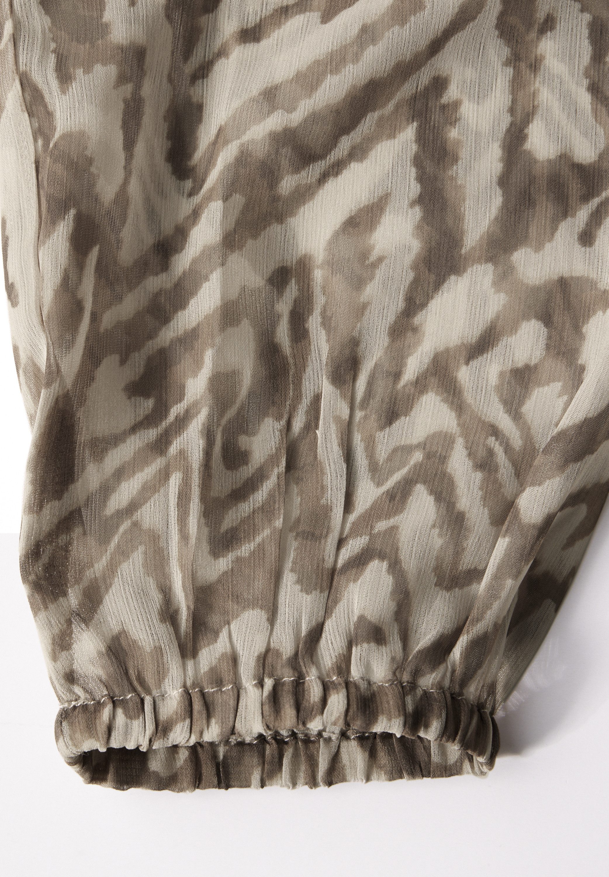 STREET ONE Blouse zonder sluiting met ruches