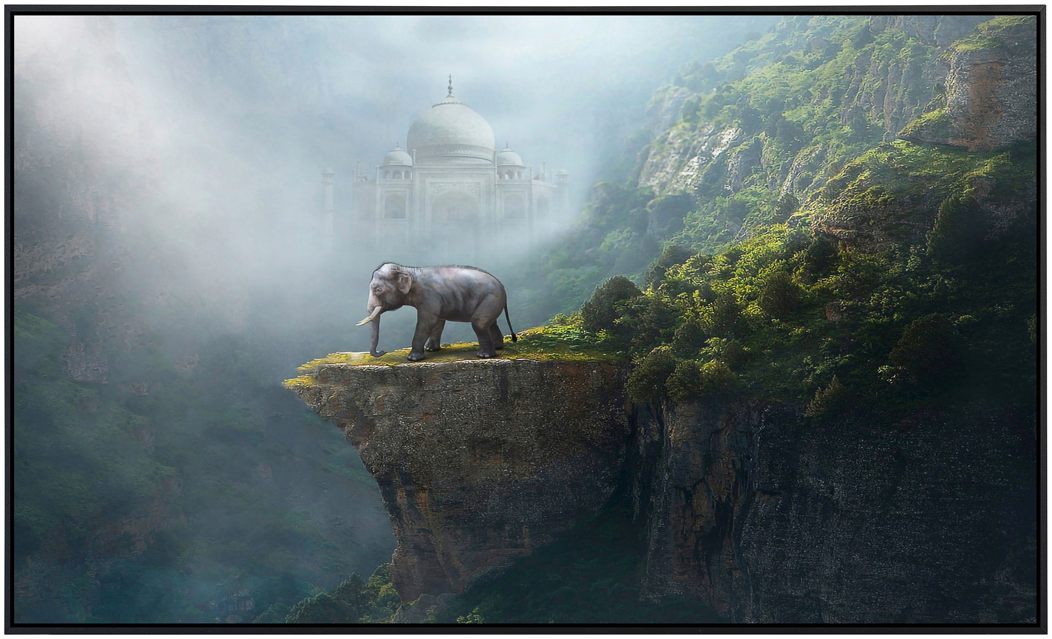 Papermoon Infraroodverwarming Indiase olifant Taj Mahal zeer aangename stralingswarmte