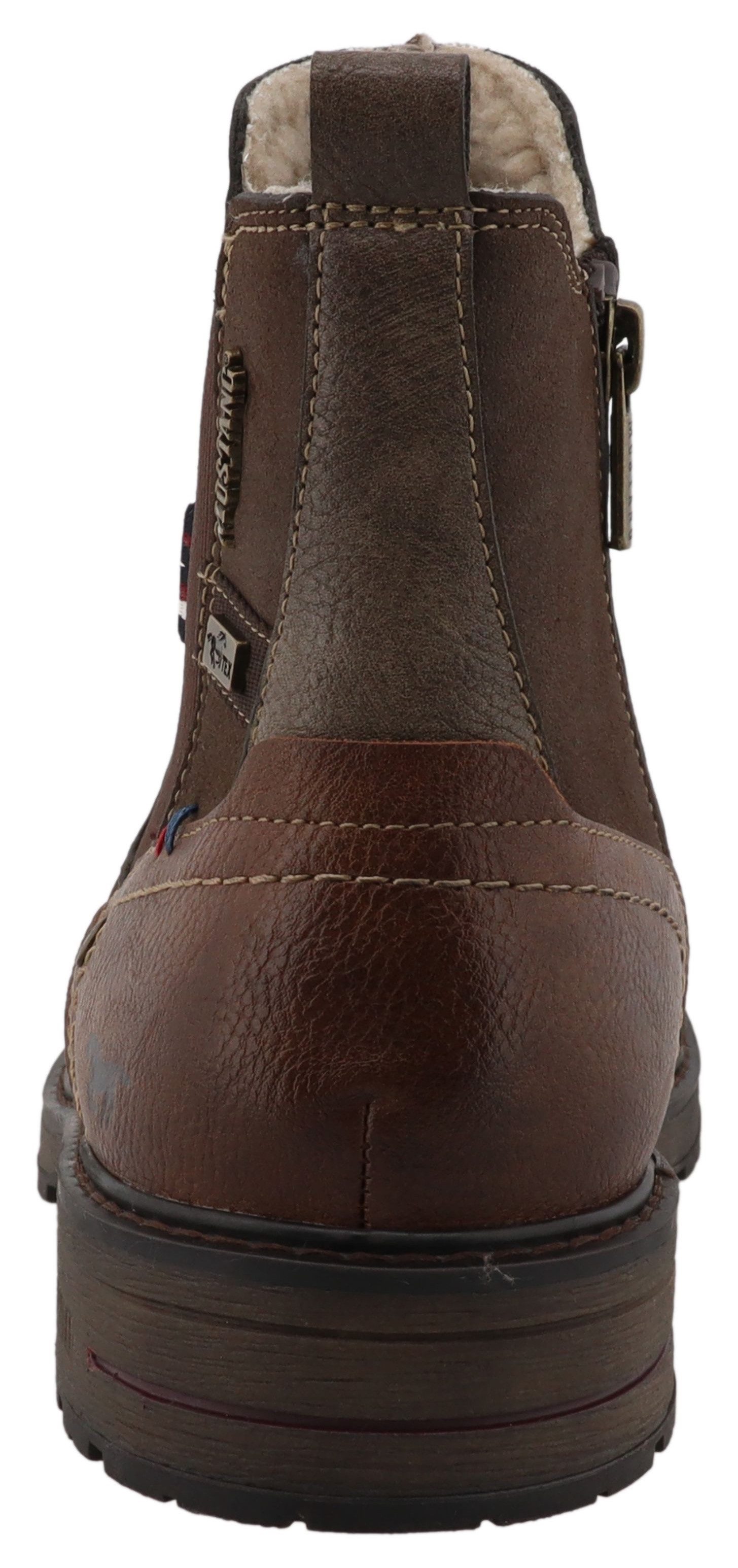 Mustang Shoes Chelsea-boots Marian Enkellaarsje, boots met warme voering