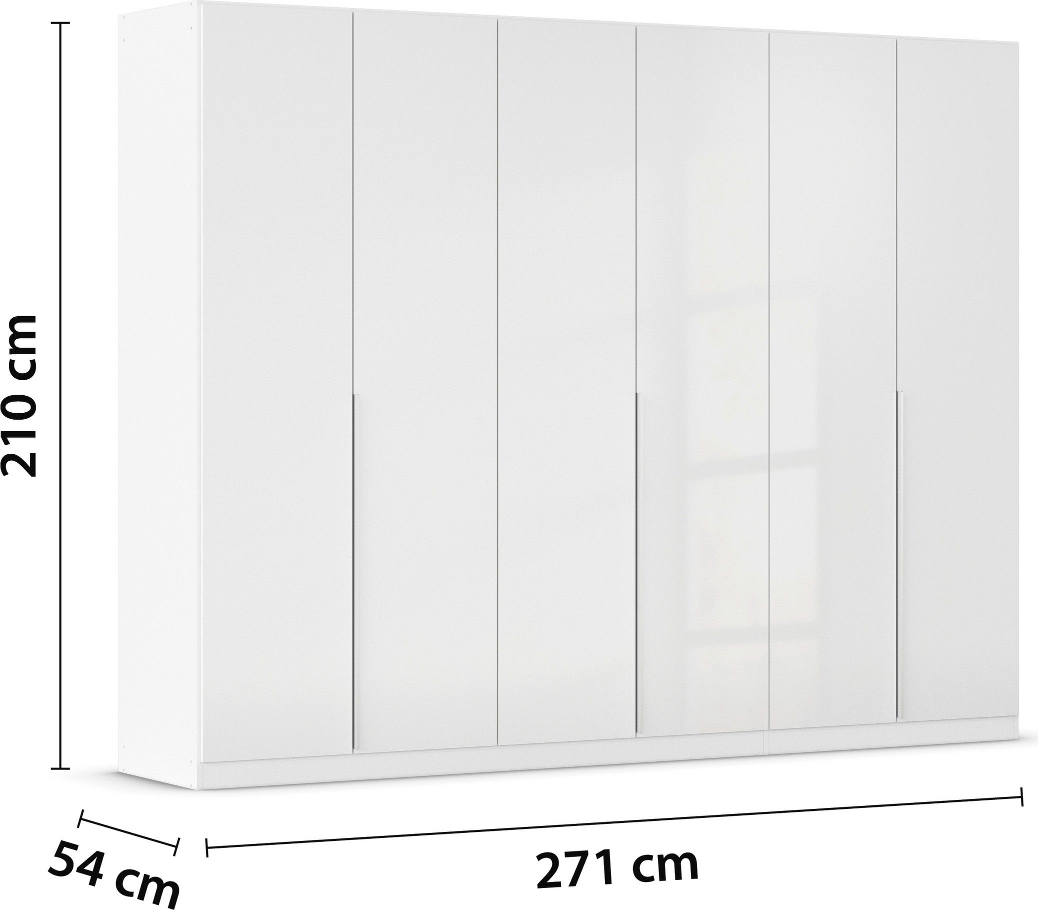 rauch Draaideurkast Kledingkast garderobe AGORDO TOPSELLER slaapkamer doordachte binnenuitrusting, in 6 breedtes en 2 hoogtes made in germany