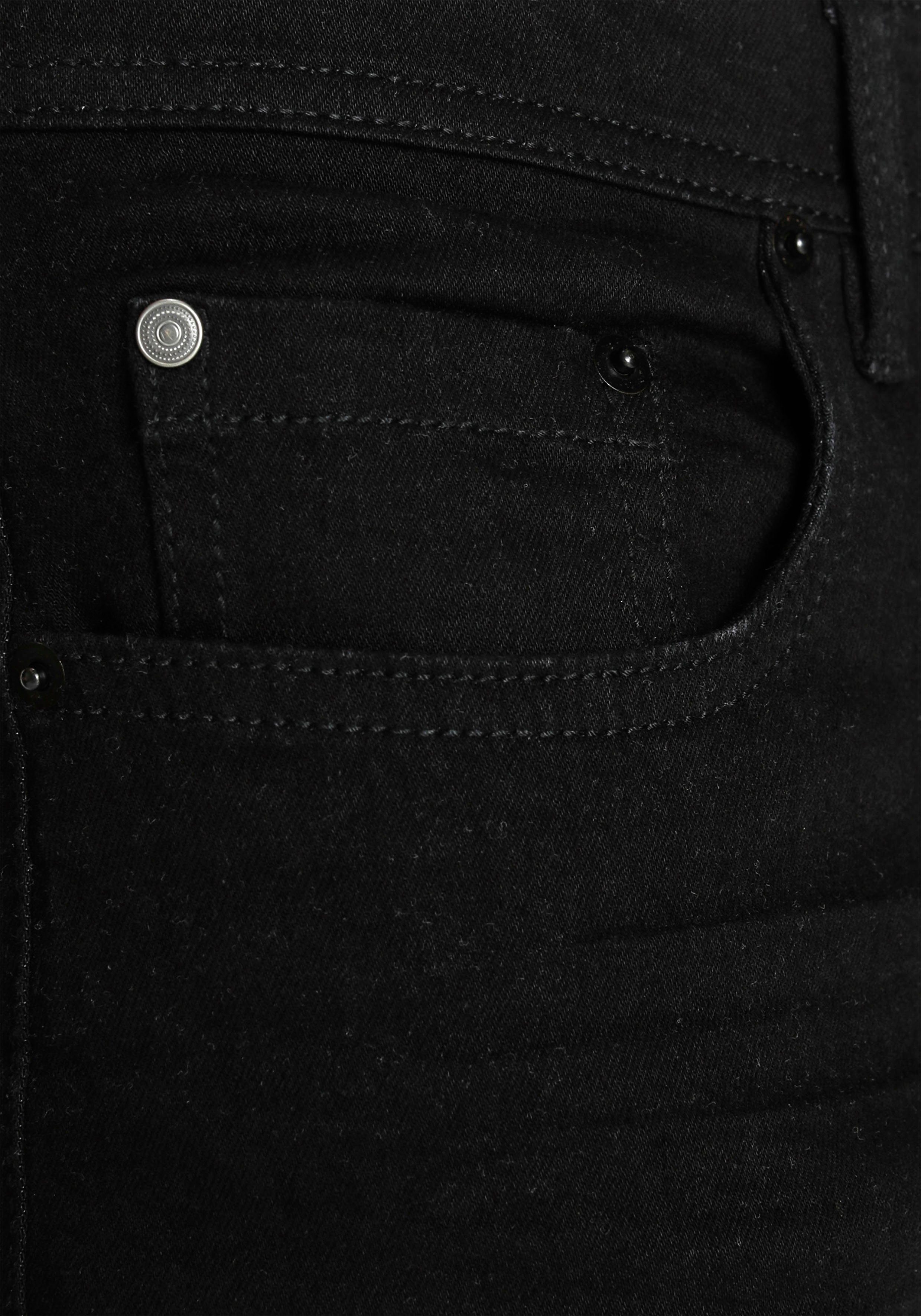 AJC Straight jeans rechtes gesneden, used-look-wassing, lage taille