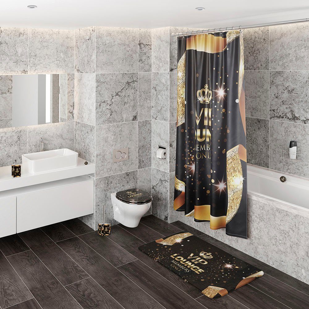 Sanilo Foam-badmat Rond, VIP-lounge superzacht, volle kleuren, antislip, wasbaar, ø80cm (1 stuk)