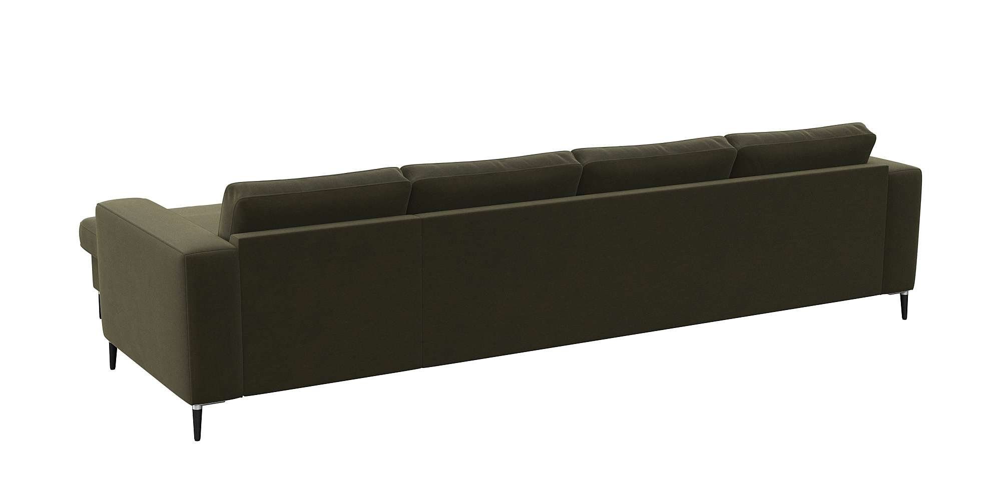 FLEXLUX Hoekbank Fiore, super zitcomfort door koudschuim in de zitting, L-vorm