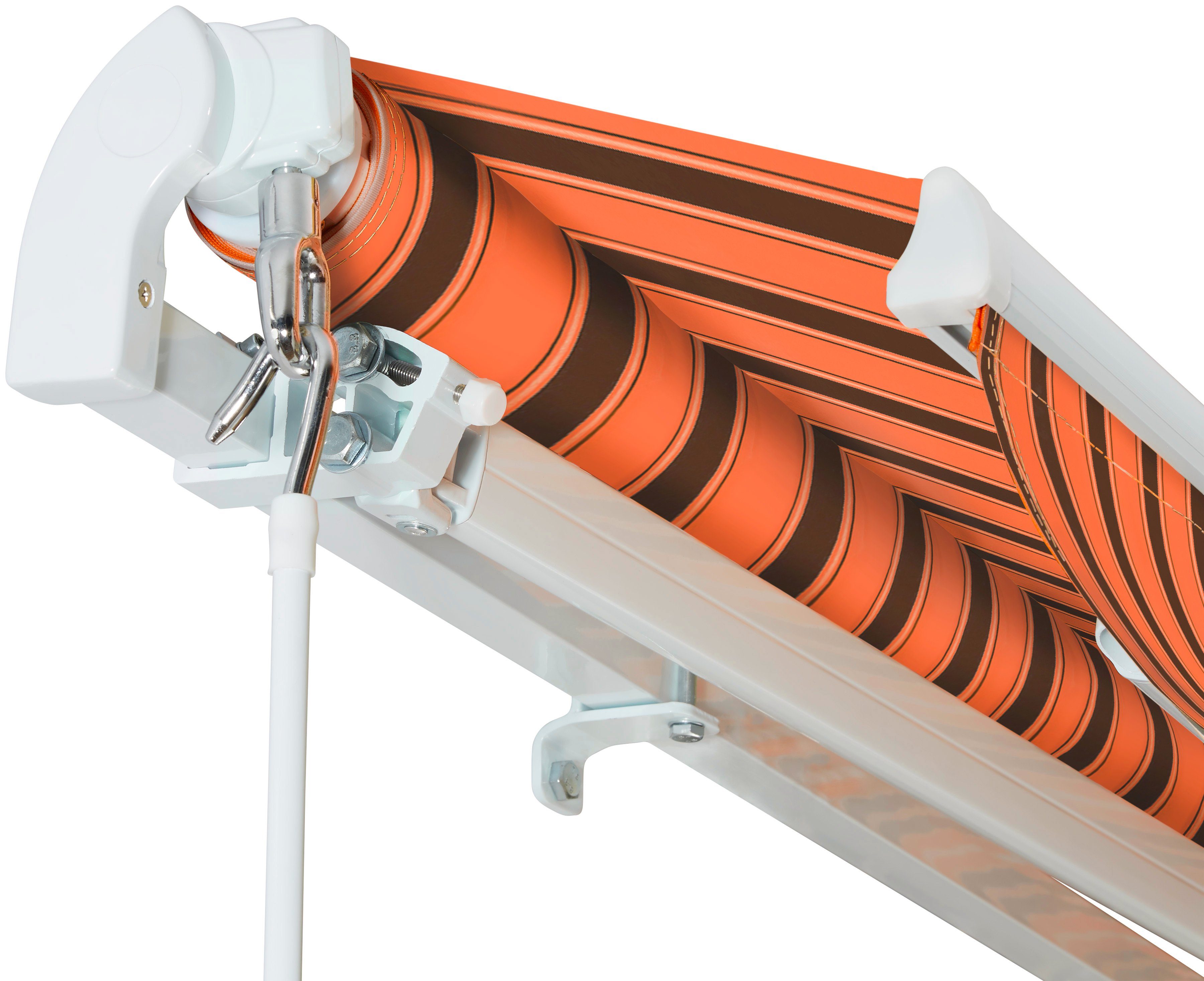 KONIFERA Zonnescherm met knikarm Breedte/uitval: 195x150 cm, in verschillende kleuren