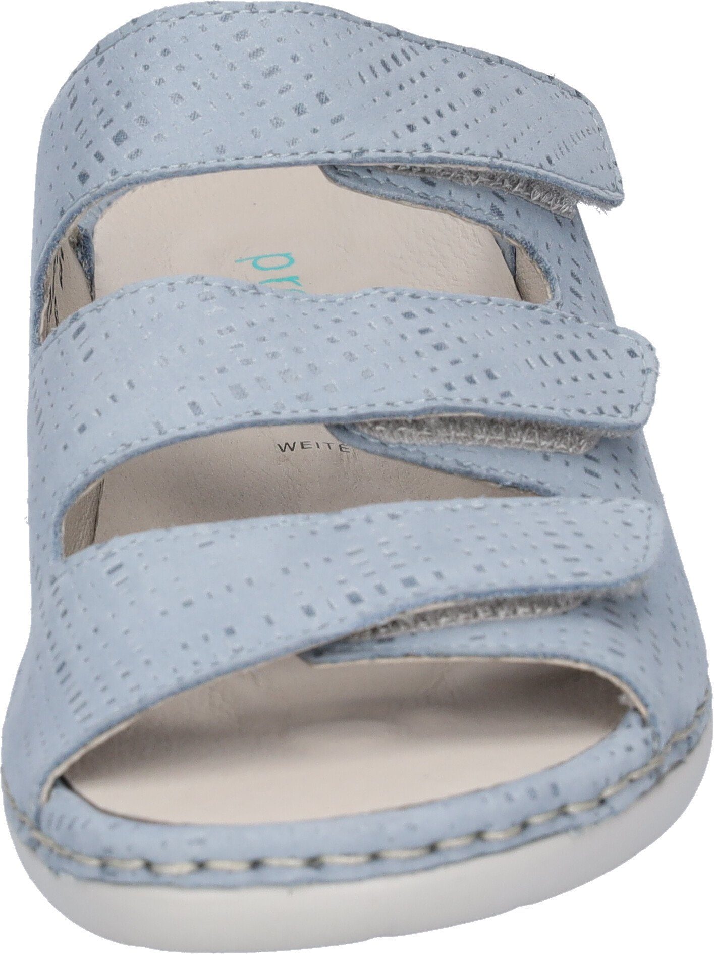 Waldläufer Slippers GUNNA , sleehak, zomerschoen, pantoffels in comfortabele schoenwijdte g